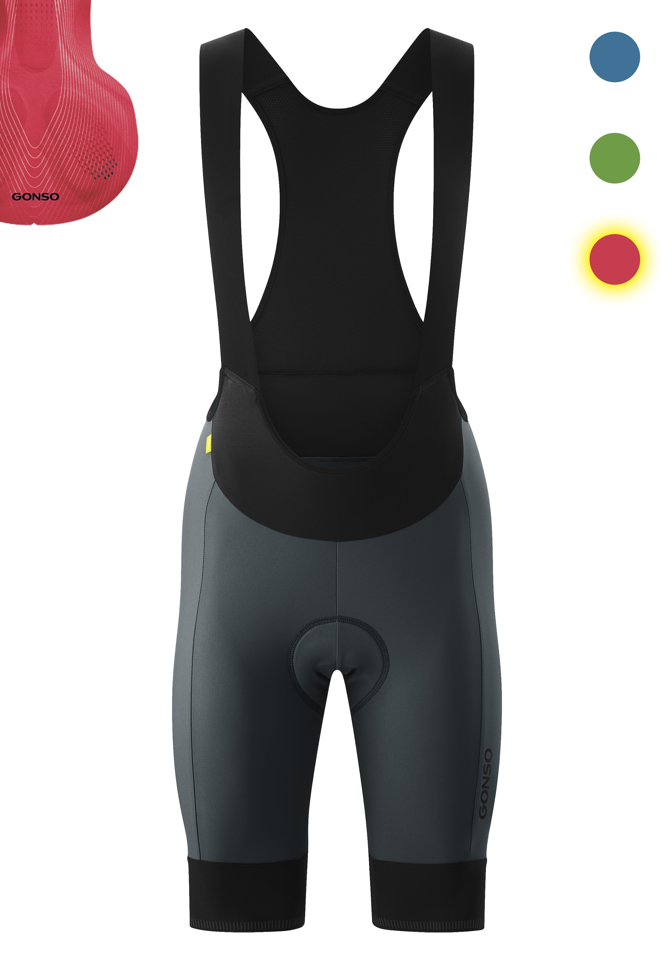 Gonso Pantalon de vélo »SITIVO Bib W«  Damen Radhose, Radlerhose mit speziellem Sitzpolster, Tight Fit