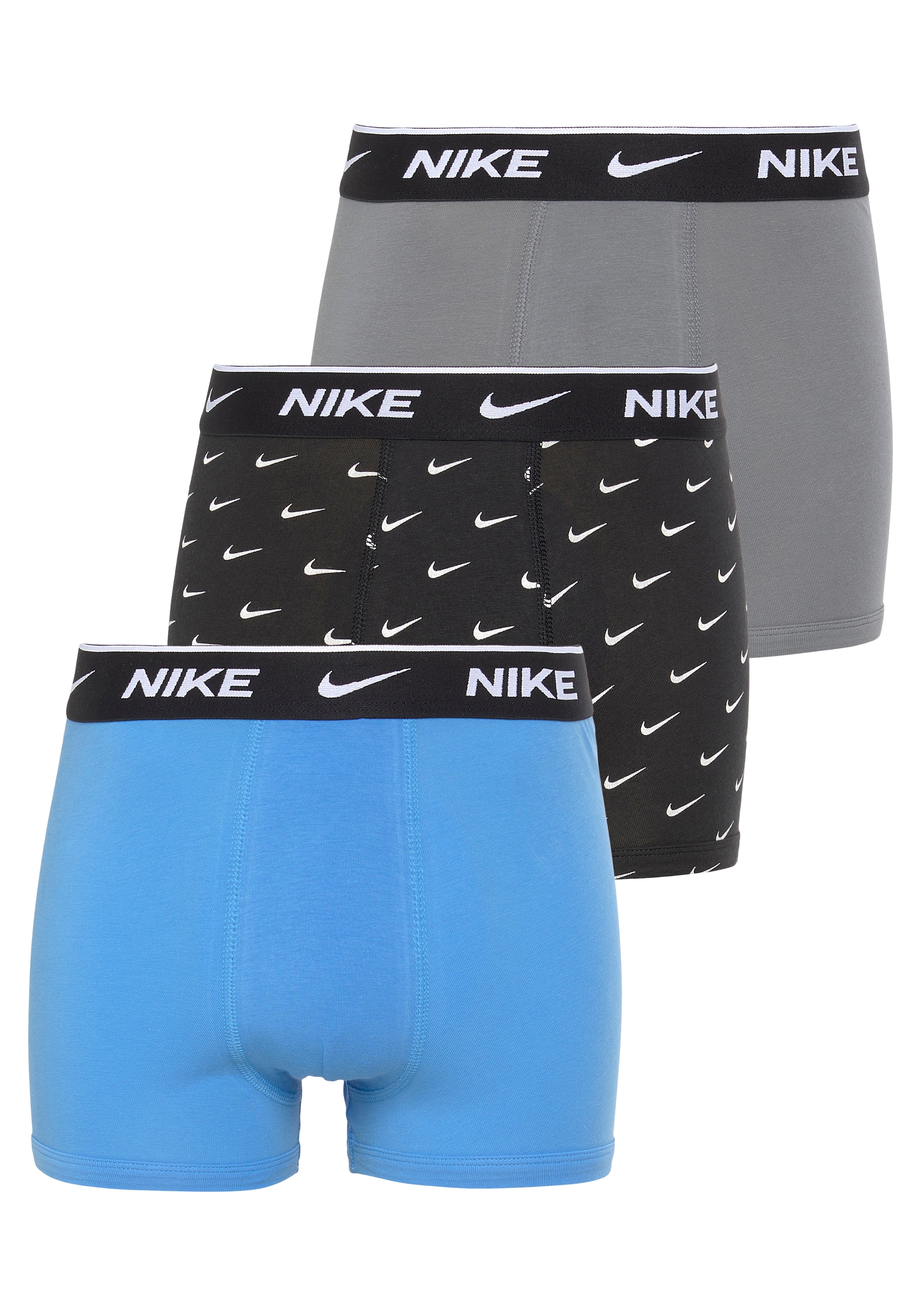 Nike Sportswear Boxershorts »PRINTED EVERYDAY COTTON 3PK BOXER BRIEF - für Kinder«, (Packung, 3 St., 3er-Pack)