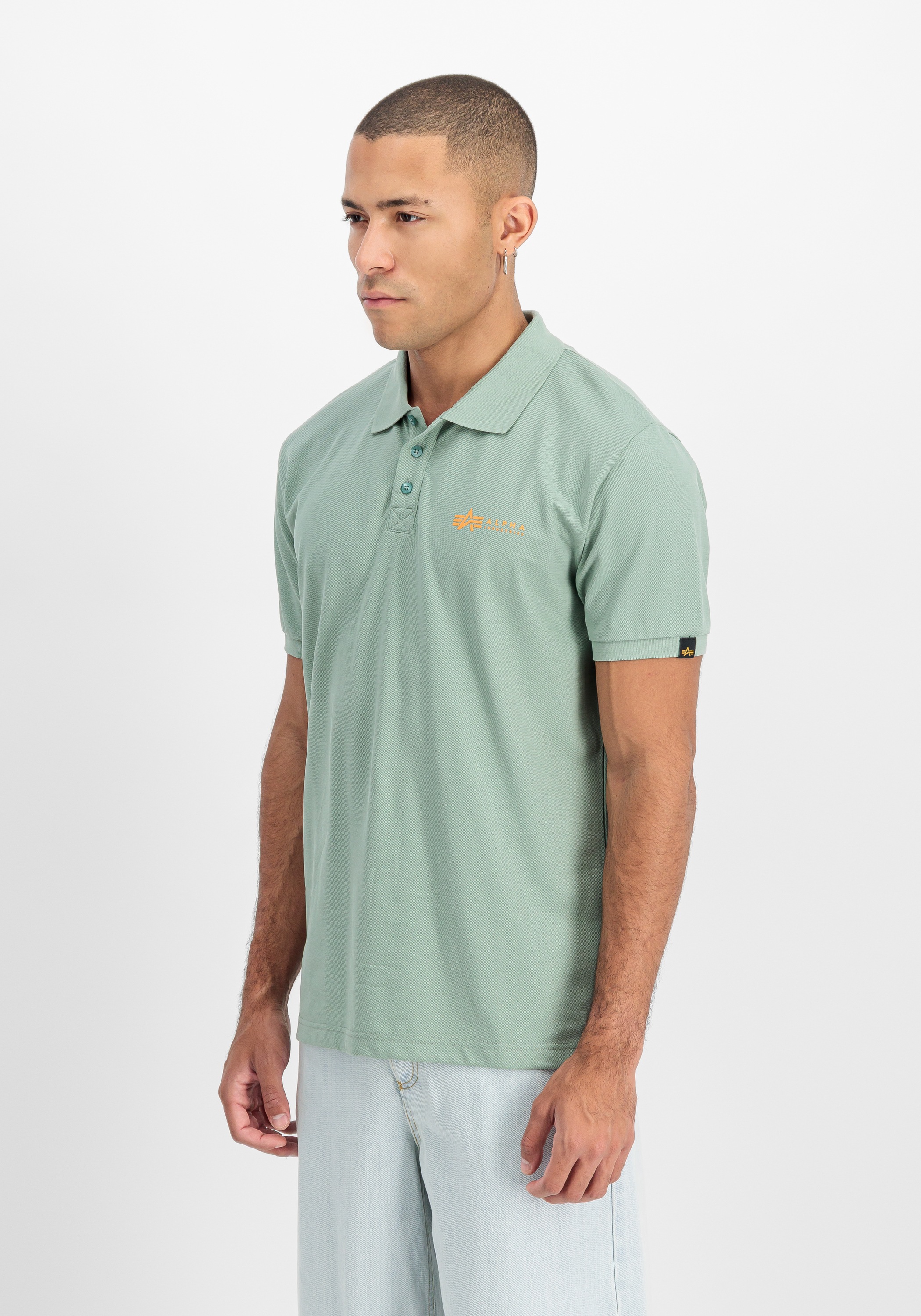 Image of Alpha Industries Poloshirt "Basic Polo SL"