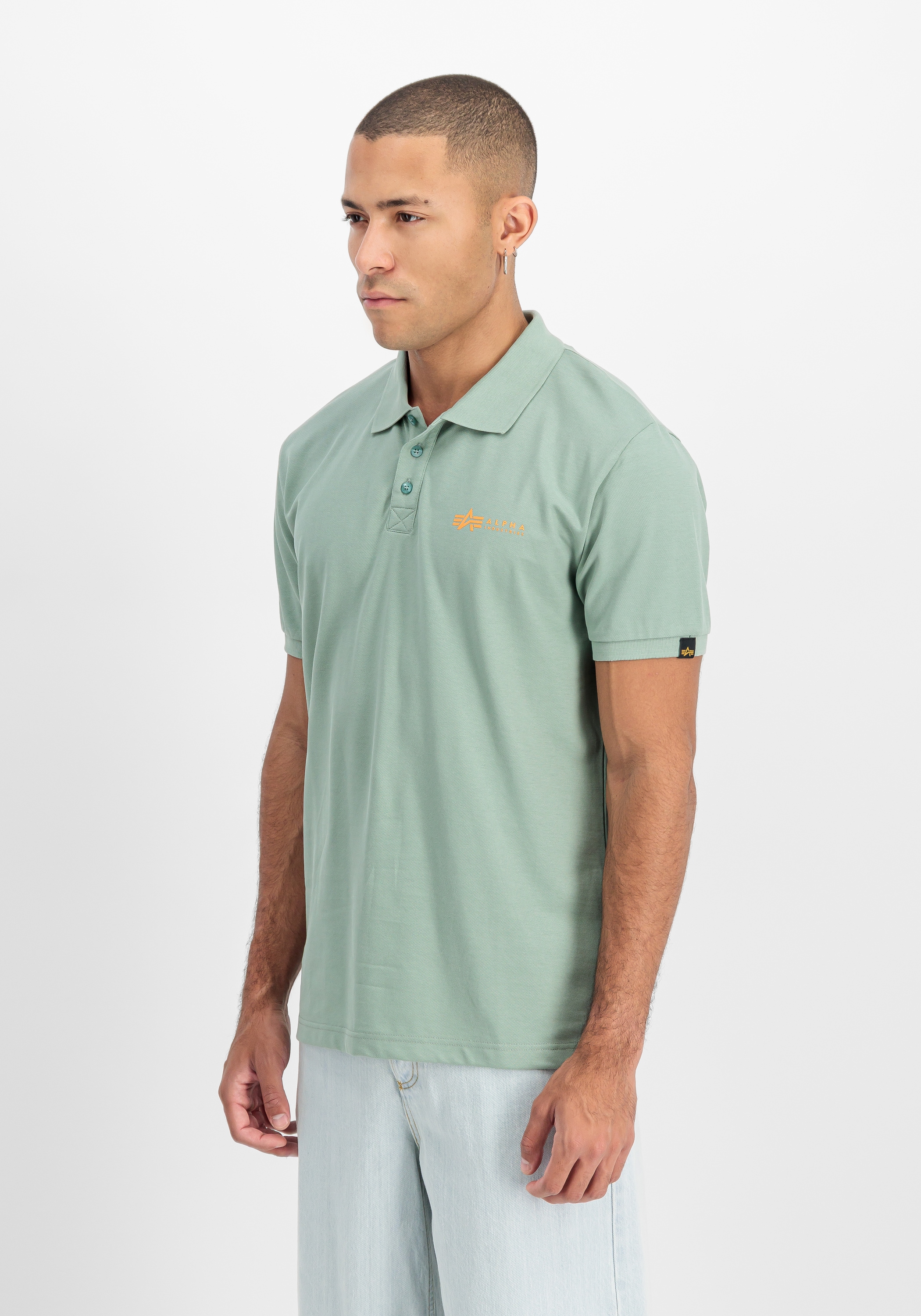Image of Alpha Industries Poloshirt "Basic SL Polo Shirt"