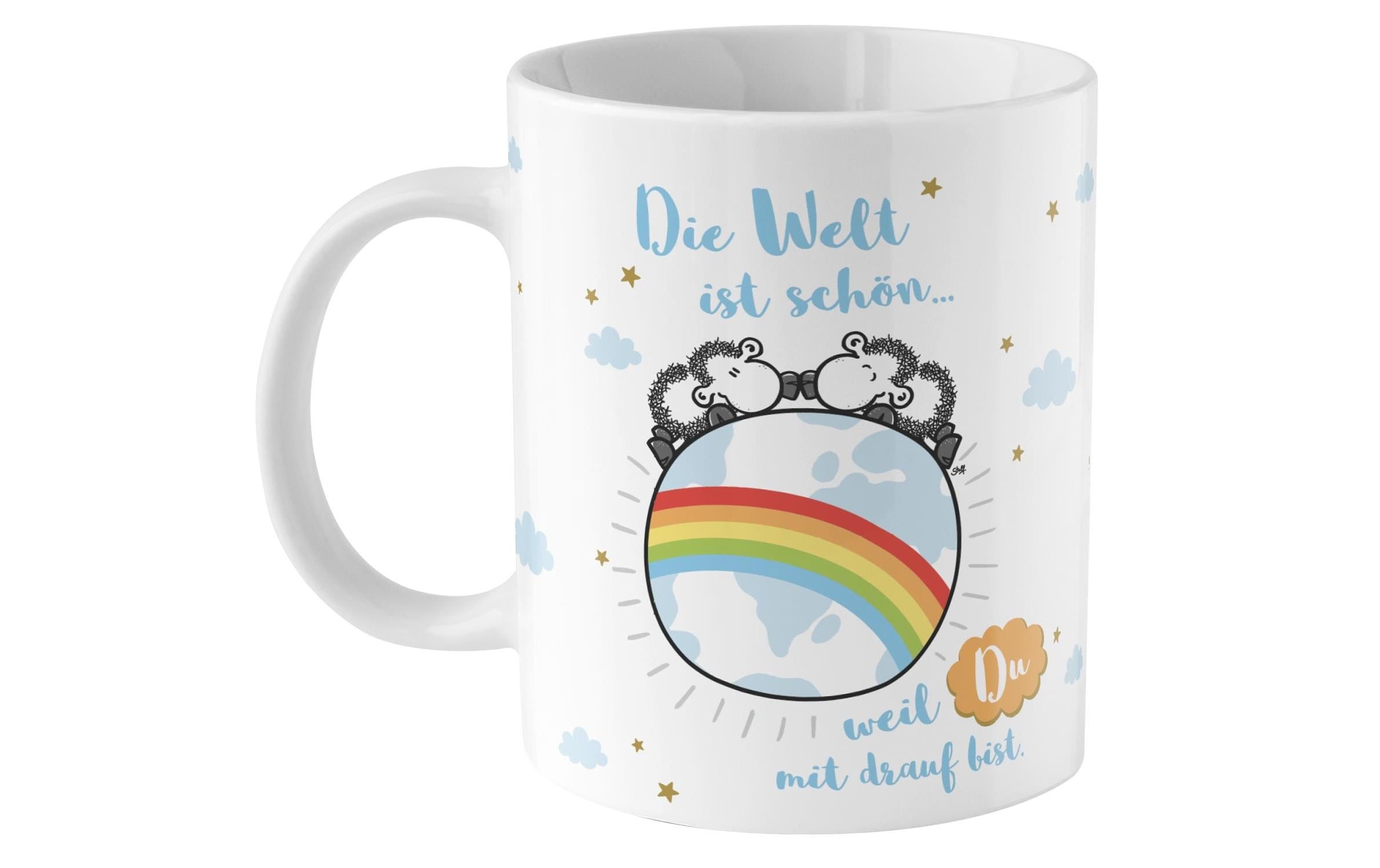 Sheepworld Tasse »Welt«