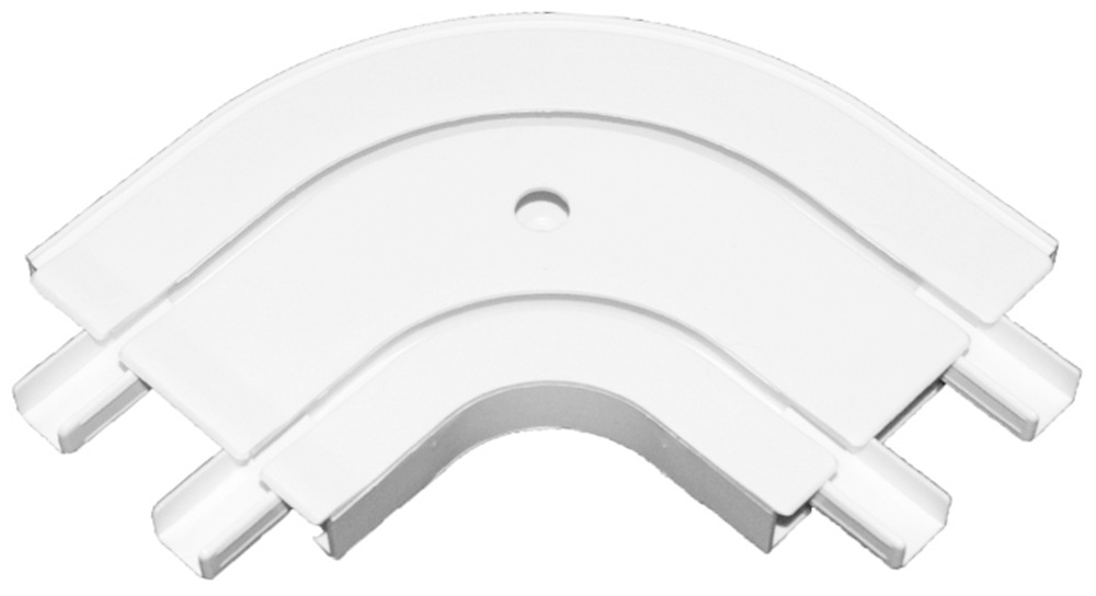 Image of SN DECO GROUP Gardinenschiene "Aussenbogen für Vorhangschiene SH" 2 läufig-läufig