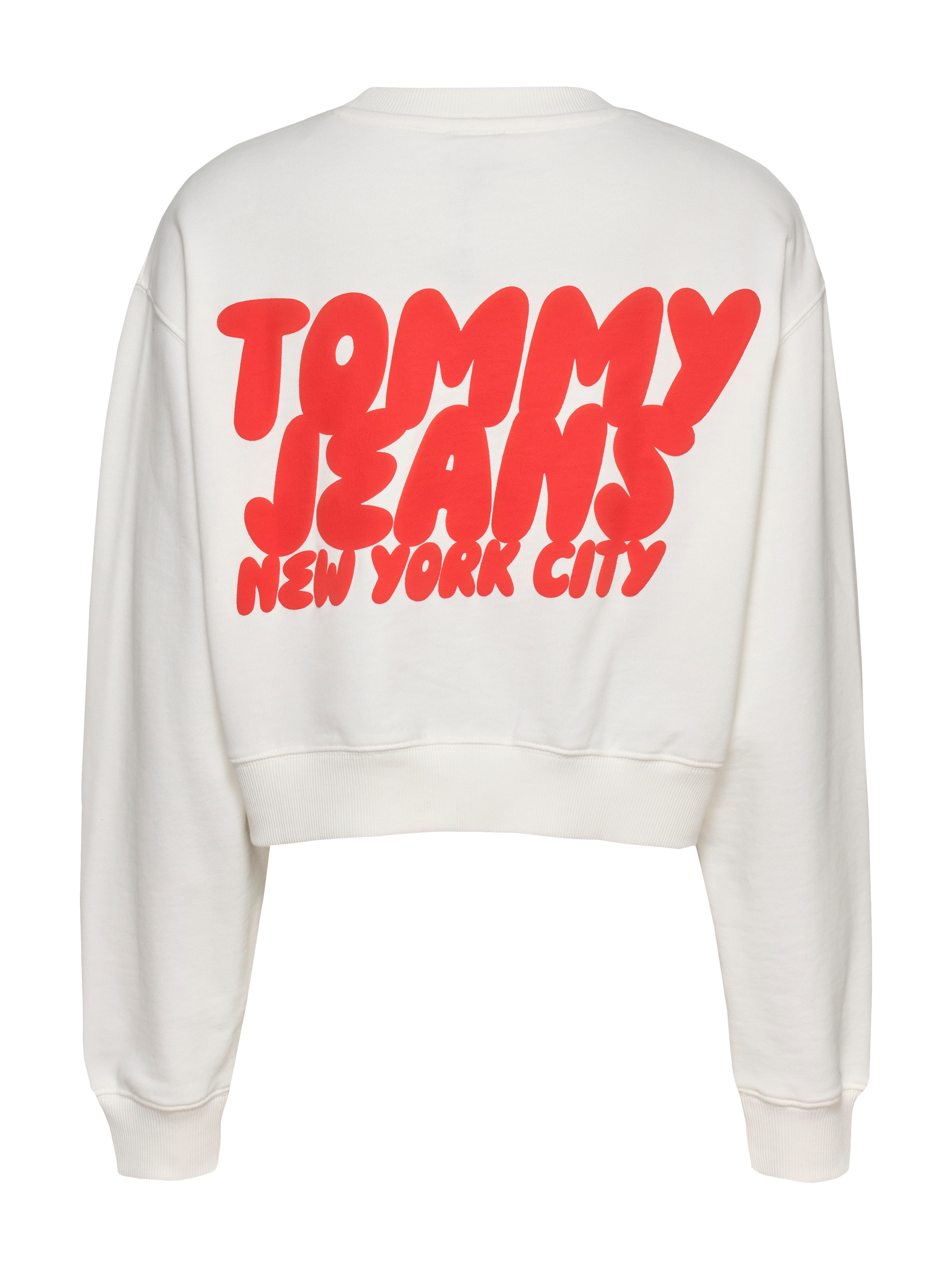 Tommy Jeans Sweatshirt »TJW RLX CRP TJ BUBBLE CREW«, mit grossem Logodruck auf dem Rücken