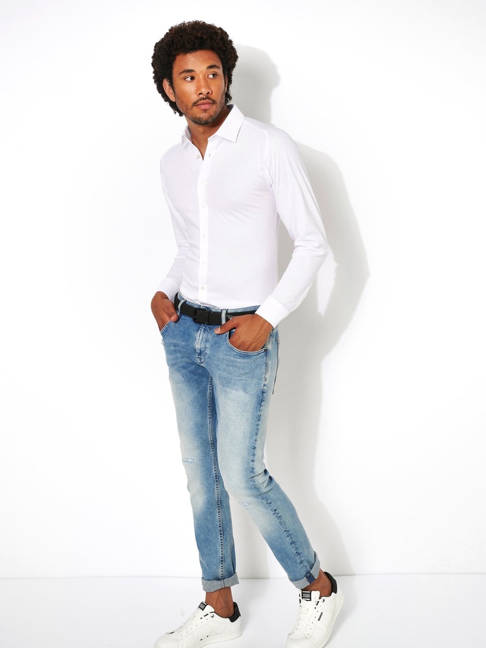 DESOTO Langarmhemd »Casual Kent 1/1«