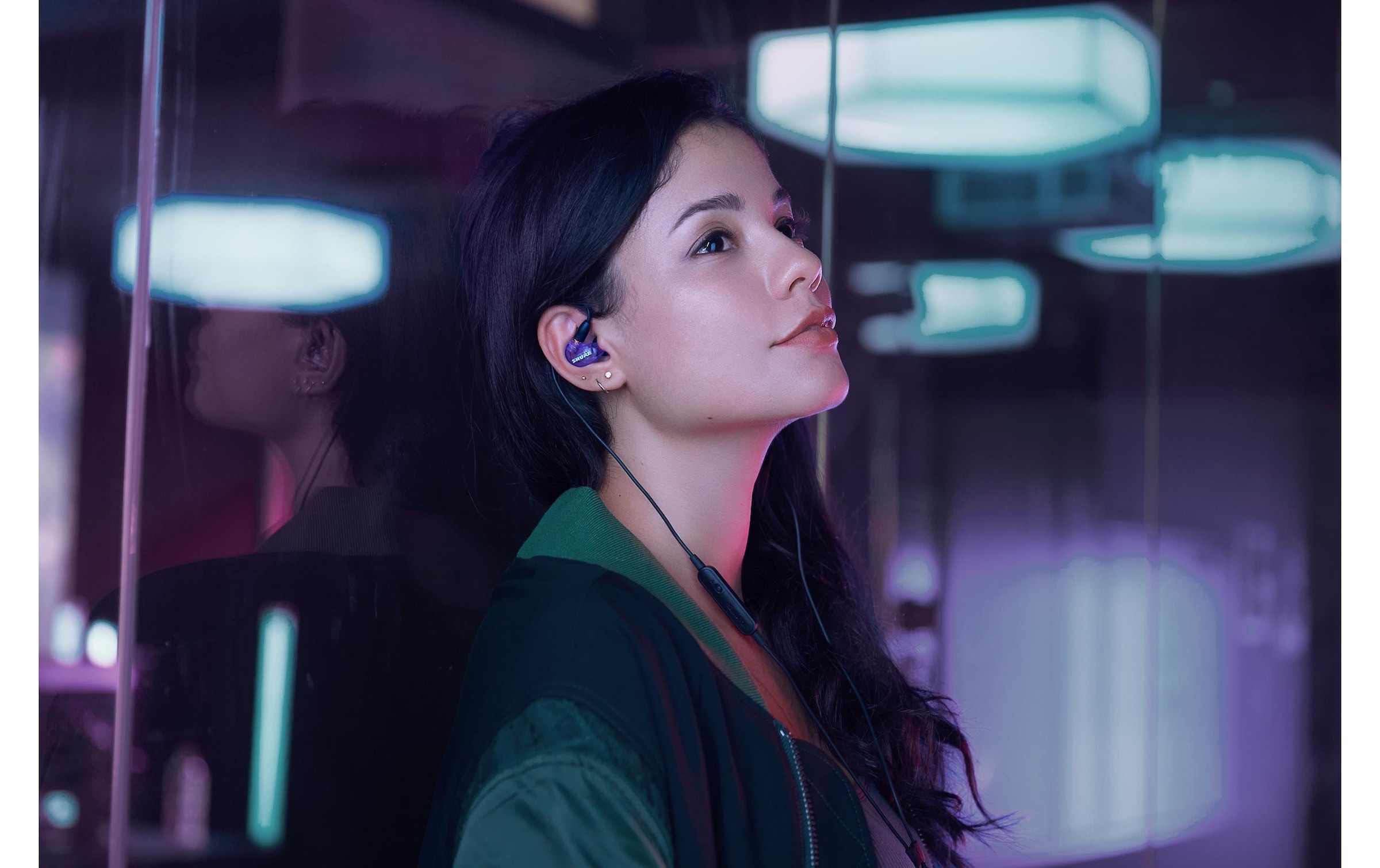 Shure In-Ear-Kopfhörer »SE215 Special Edition«, Anruf-Management, Inline-Fernbedienung, Lautstärkeregelung