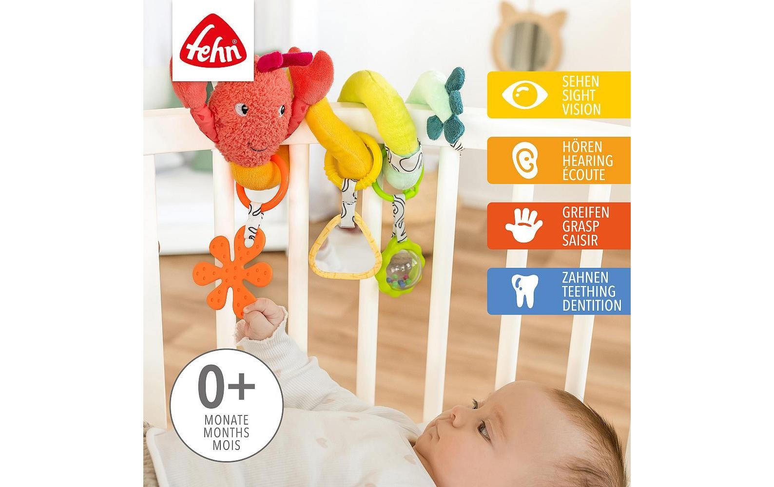 Fehn Kinderwagenkette »Activity-Spirale Hummer«