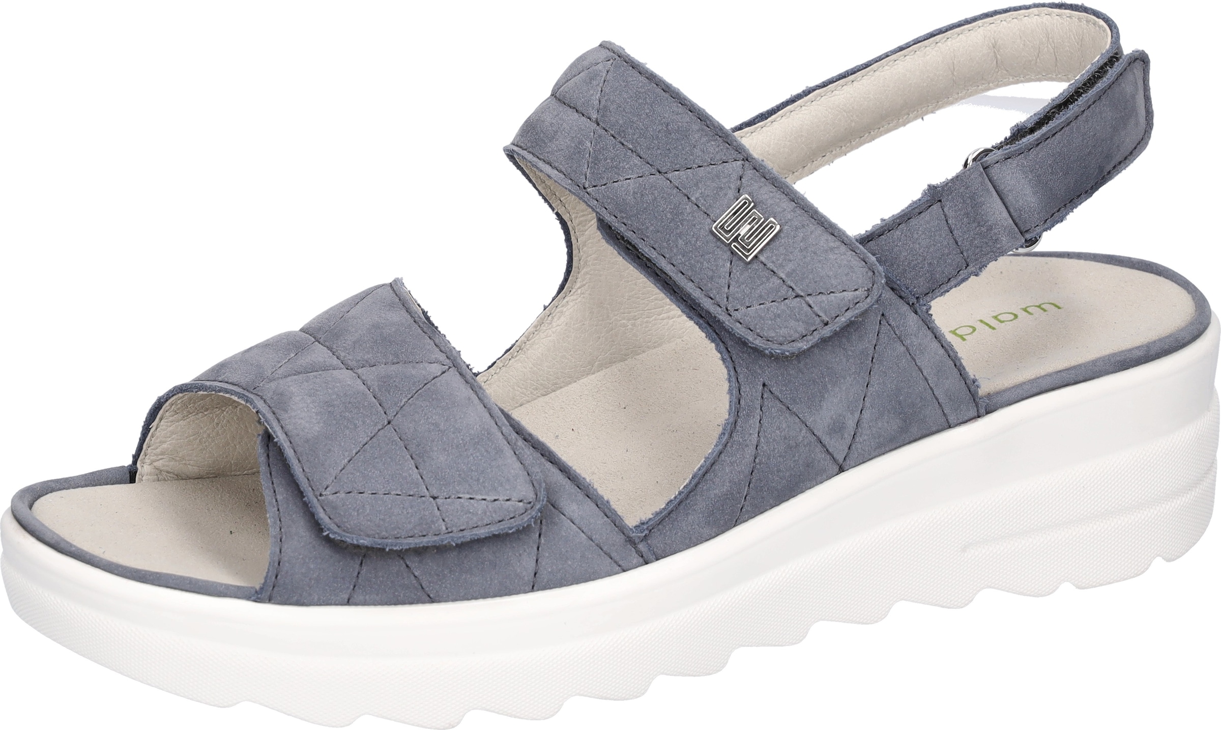 Image of Waldläufer Keilsandalette "H-IZZY" Sommerschuh, Sandale, Bequemschuh mit Klettverschlüssen, H-Weite