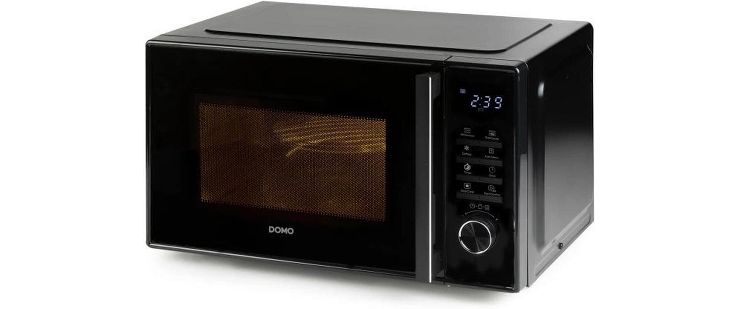 Domo Mikrowelle »mit Grill DO22501G Schwarz«, 1000 W