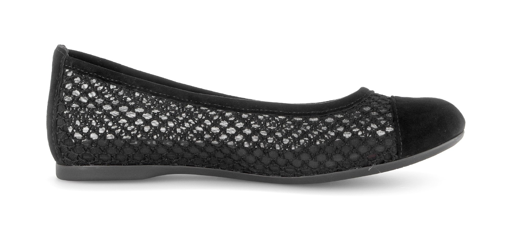 Gabor  Frühlingsschuh, Schlupfschuh in sommerlicher Häkeloptik