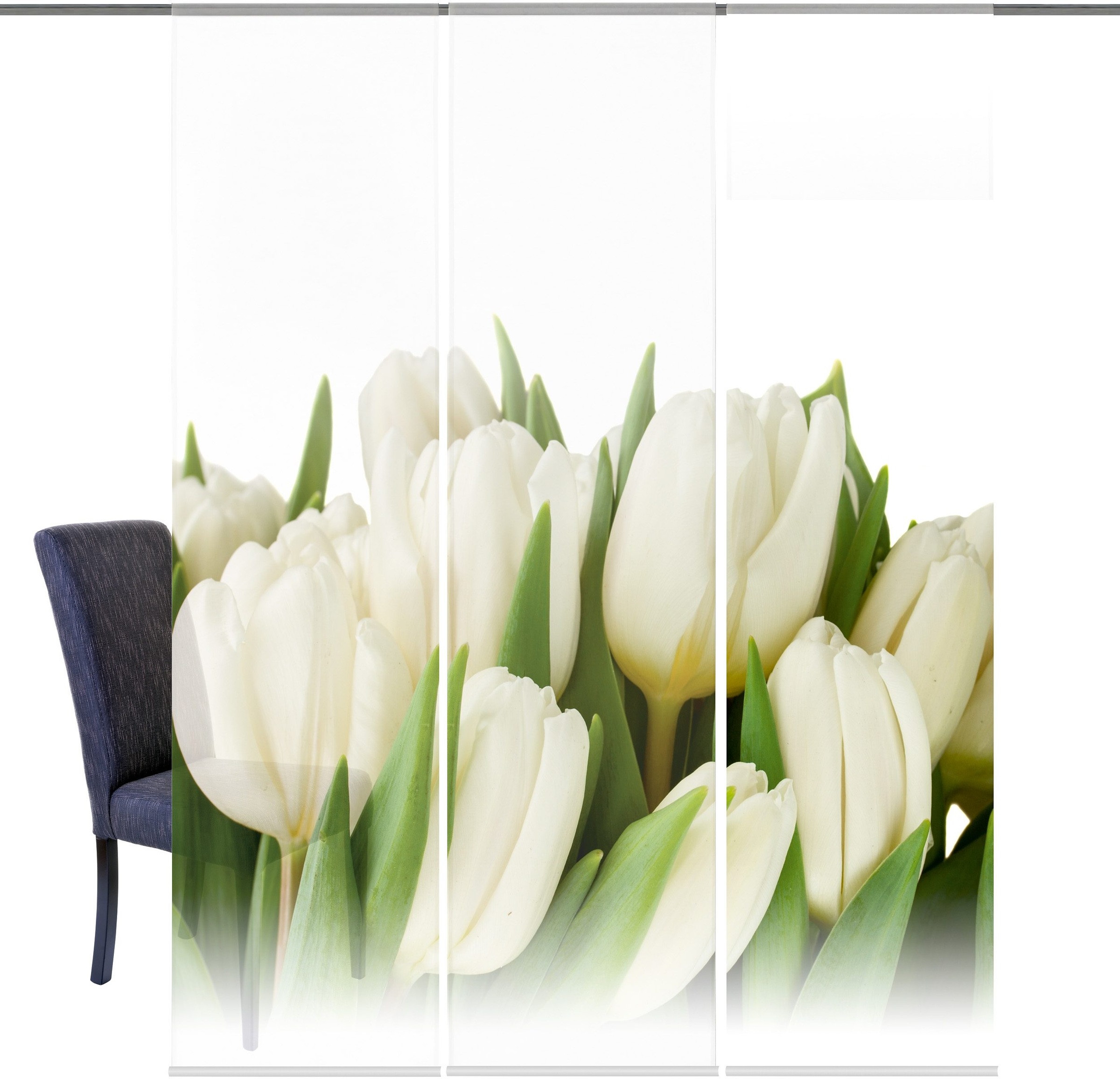 Image of HOME WOHNIDEEN Schiebegardine »Errol«, (3 St.), HxB: 245x60, inkl. Befestigungszubehör bei Ackermann Versand Schweiz