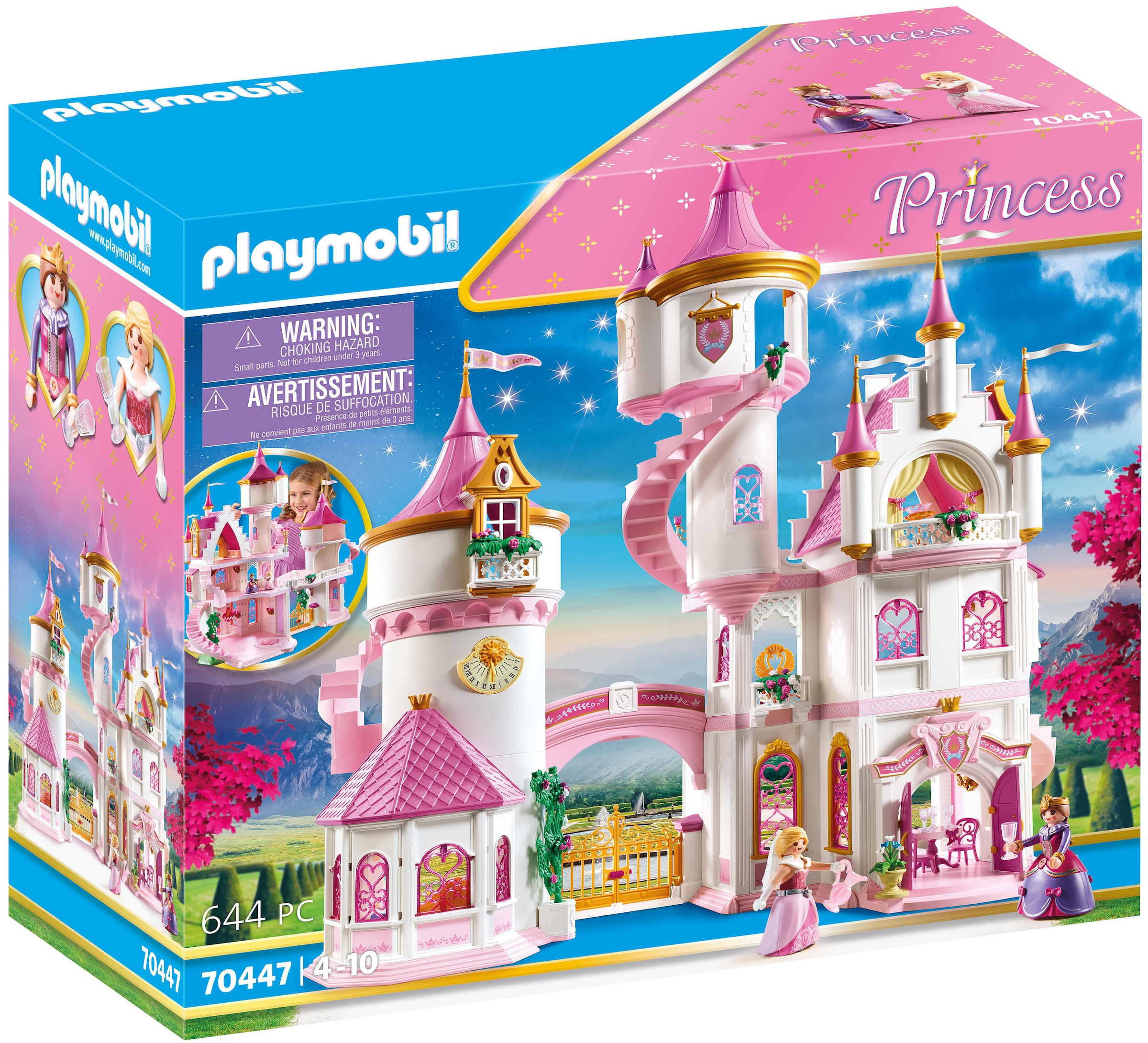 Image of Playmobil® Konstruktions-Spielset »Grosses Prinzessinnenschloss (70447), Princess«, (644 St.), Made in Germany bei Ackermann Versand Schweiz