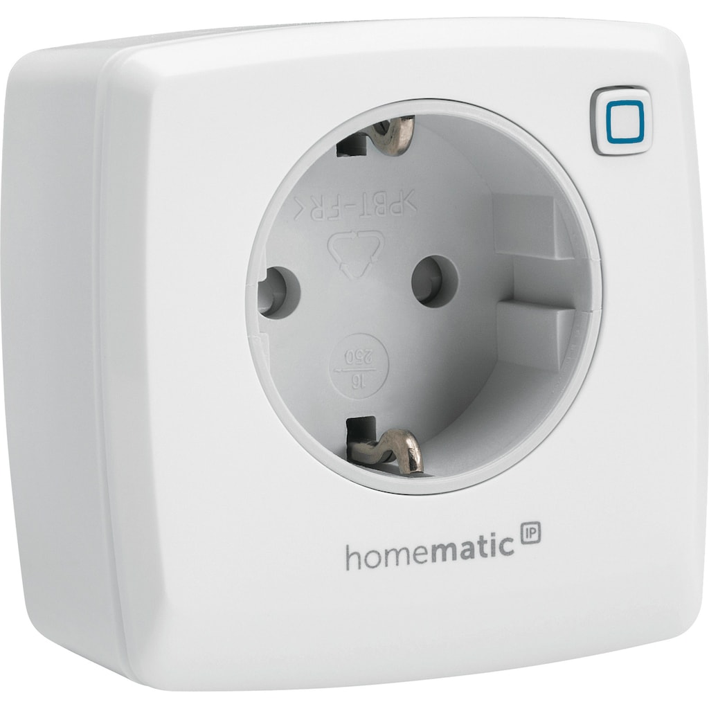 Homematic IP Smart-Home-Zubehör »Schalt-Mess-Steckdose (V2) - 157337A0«