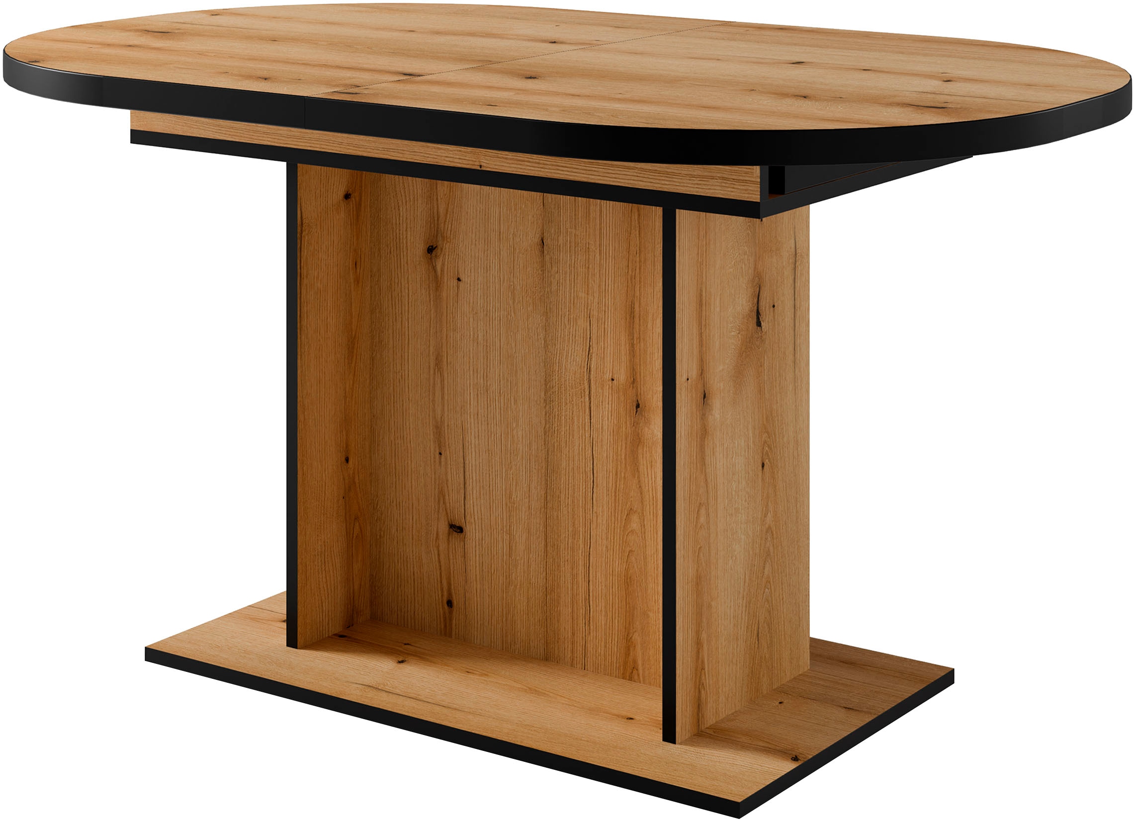 GOODproduct Esstisch »Basel, Esstisch ausziehbar, in 2 Farben erhältlich« pflegeleichter Tisch, 140cm auf 180cm ausziehbar, verschiedene Farben