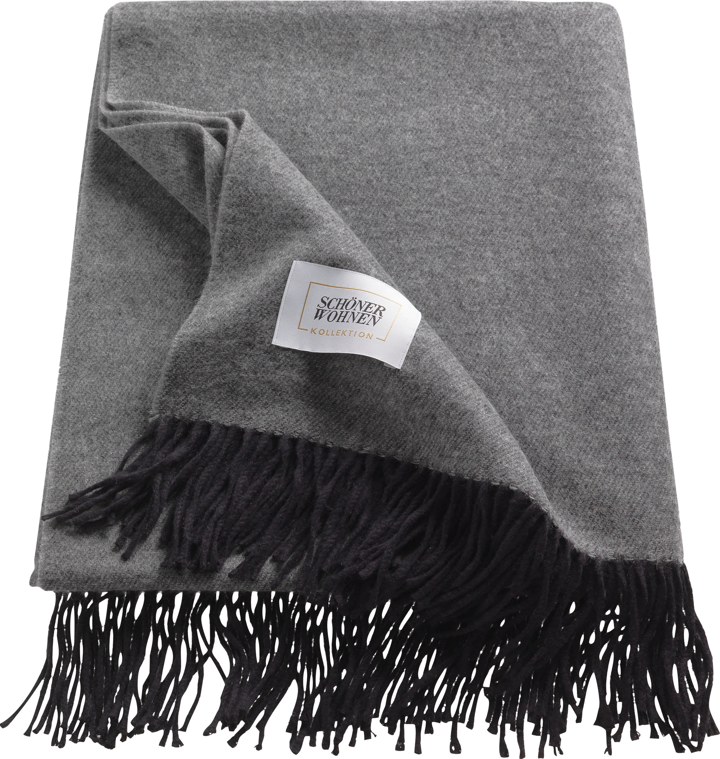 Image of SCHÖNER WOHNEN-Kollektion Wohndecke »Luxery«, mit hohem Kaschmiranteil, Kuscheldecke bei Ackermann Versand Schweiz