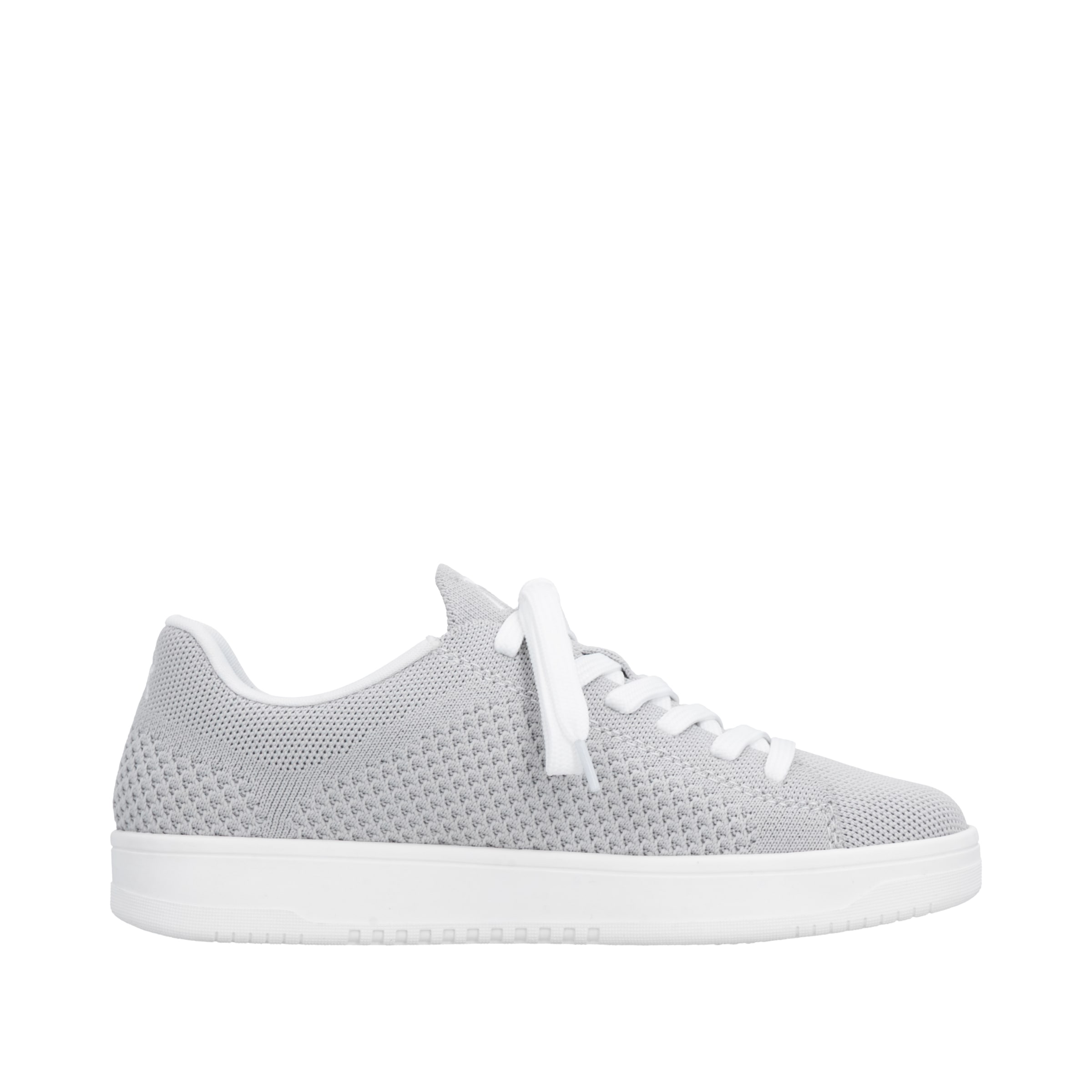 RIEKER Sport Baskets à plateforme  Sneaker slip-on, chaussure basse, sneaker décontracté avec laçage appliqué