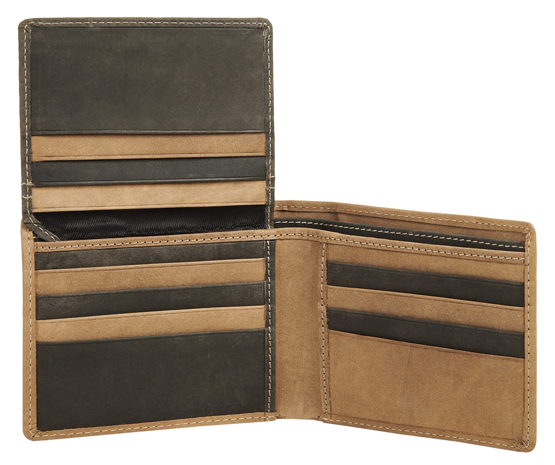 BODENSCHATZ Geldbörse »BICOLOUR« echt Leder