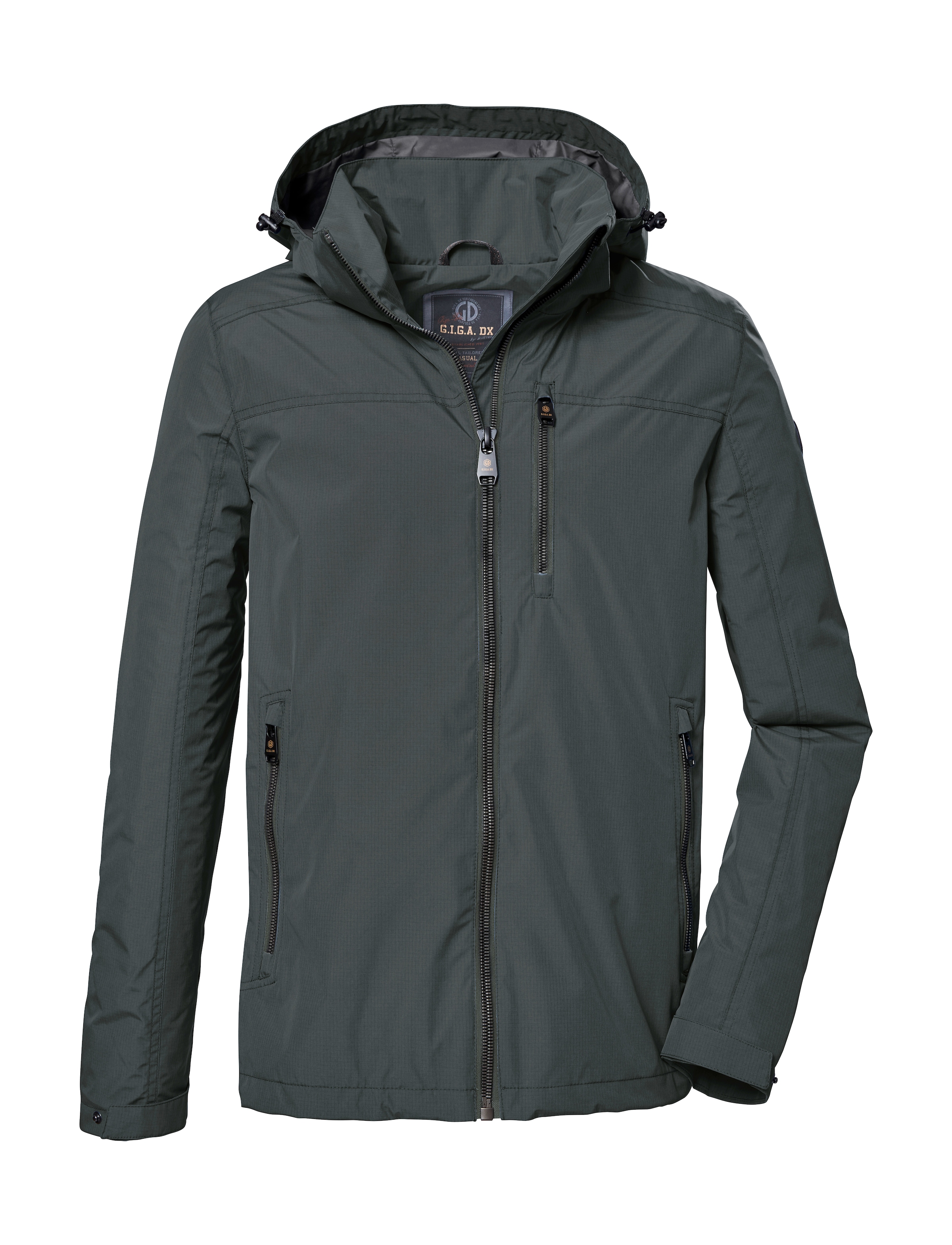 G.I.G.A. DX by killtec Veste fonctionnelle »GS 13 MN JCKT« Wasserabweisende Herrenjacke mit abnehmbarer Kapuze und Zippern