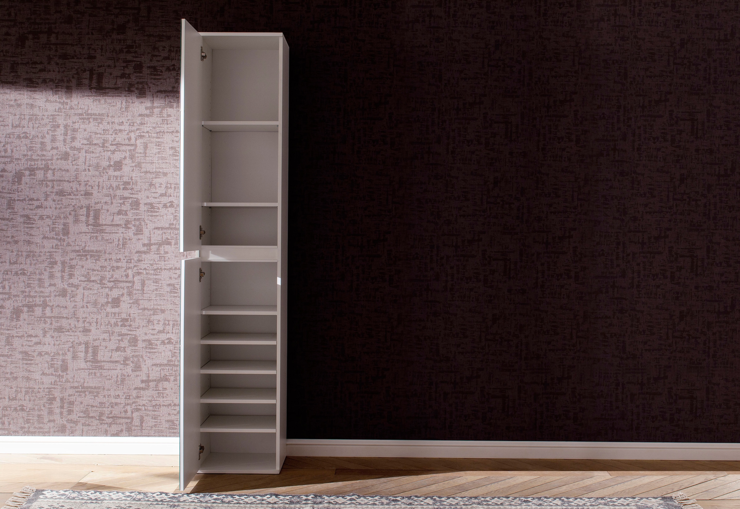 Home affaire Armoire vestiaire »Malcesine« Garderobenschrank mit 2 Türen - (B/T/H) 37/34/191 cm