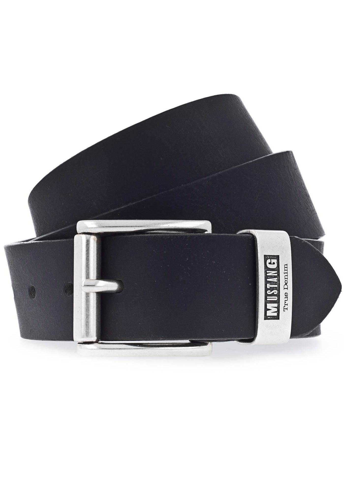 Image of MUSTANG Ledergürtel, mit Labelprägung bei Ackermann Versand Schweiz