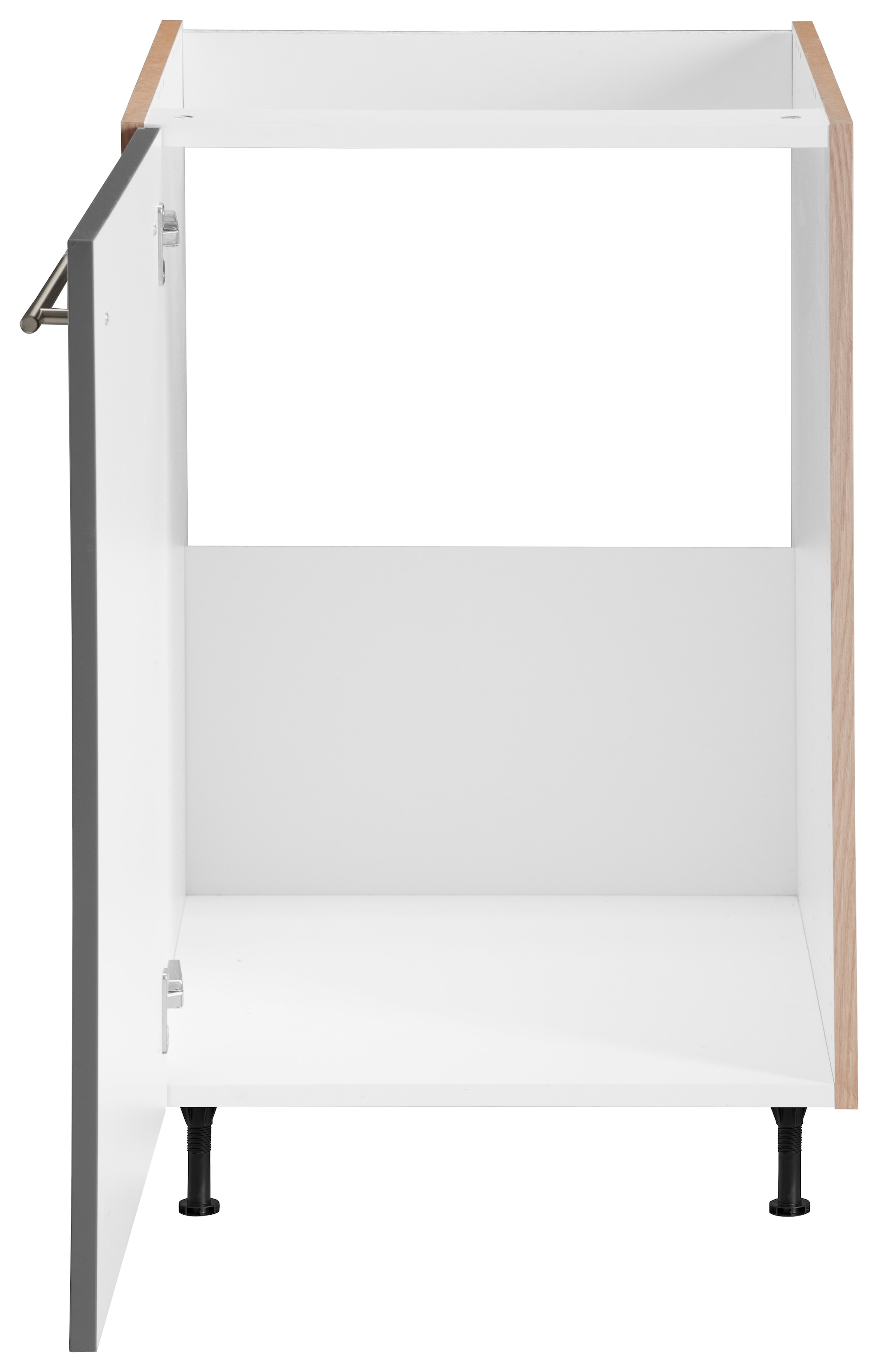 ♕ OPTIFIT Spülenschrank »Bern«, 50 cm breit, mit 1 Tür, mit höhenverstellbaren  Füssen, mit Metallgriff versandkostenfrei auf