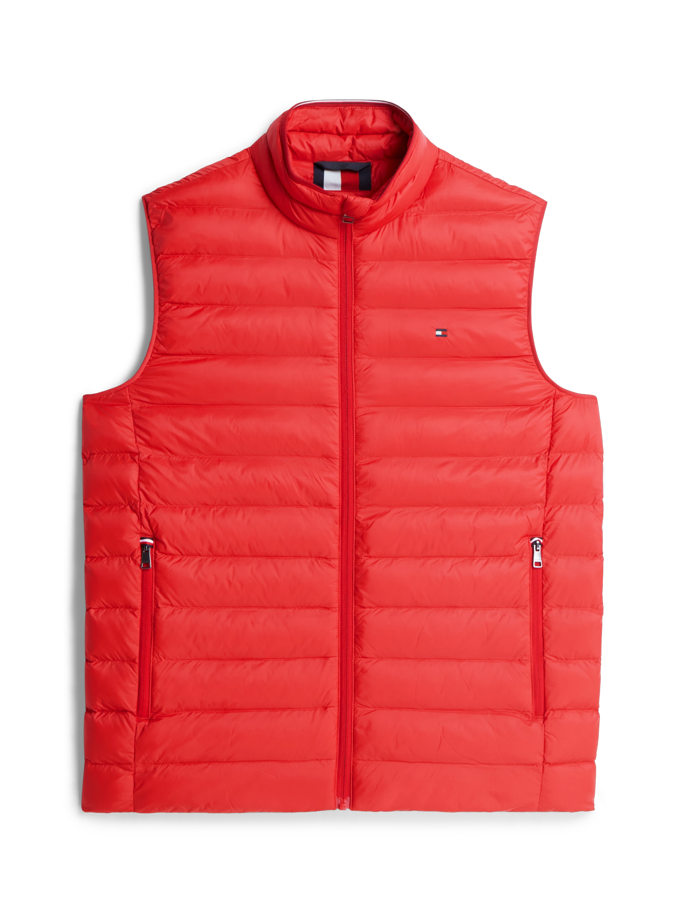Tommy Hilfiger Gilet matelassé »PACKABLE RECYCLED VEST« avec broderie du logo