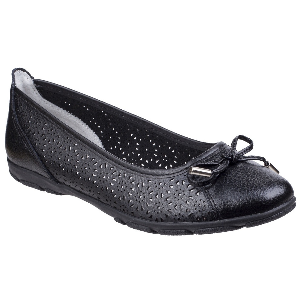 Ballerina »Damen Lagune Leder s«