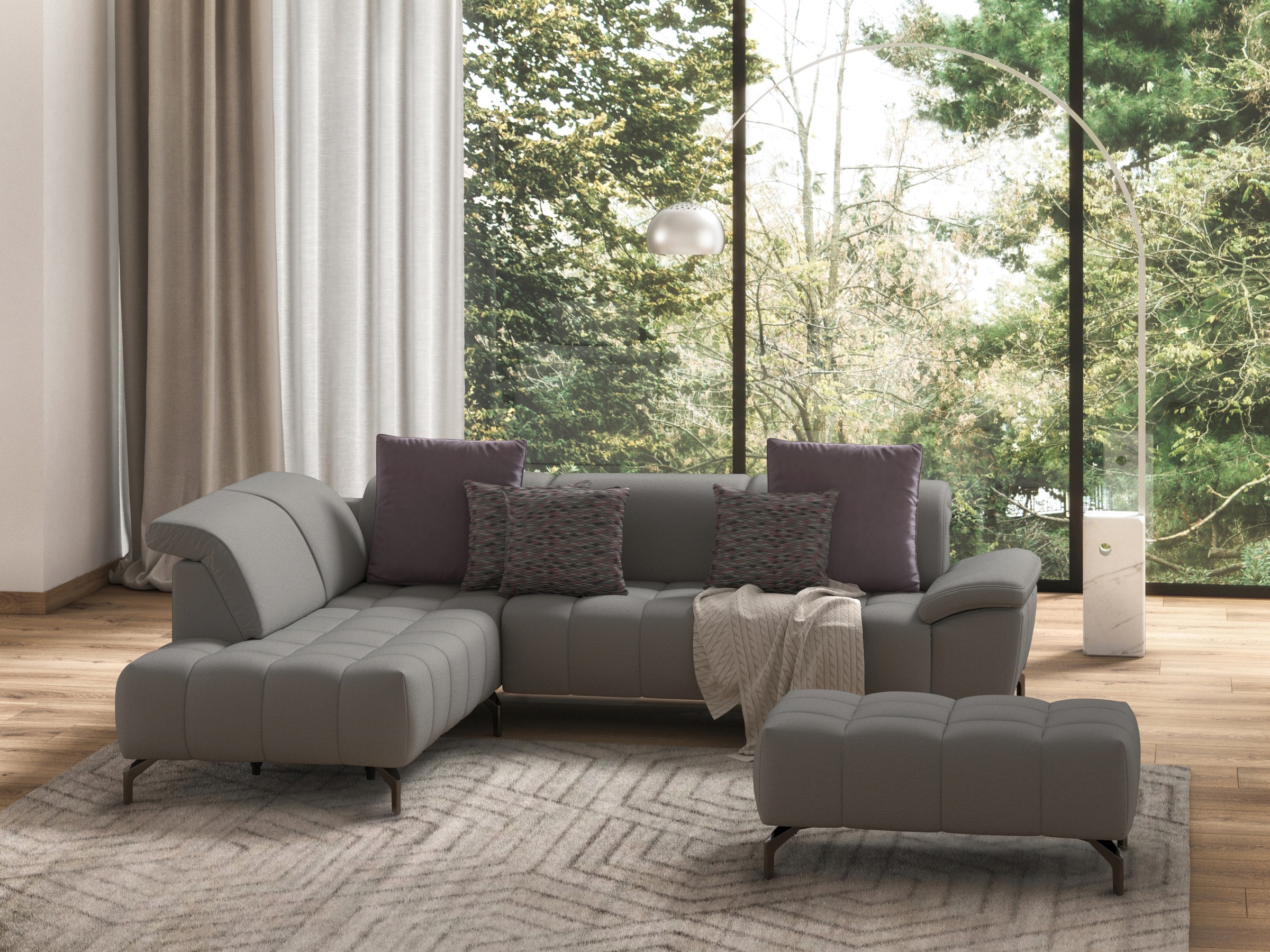 sit&more Hocker »Cool« mit schwarzen Füssen