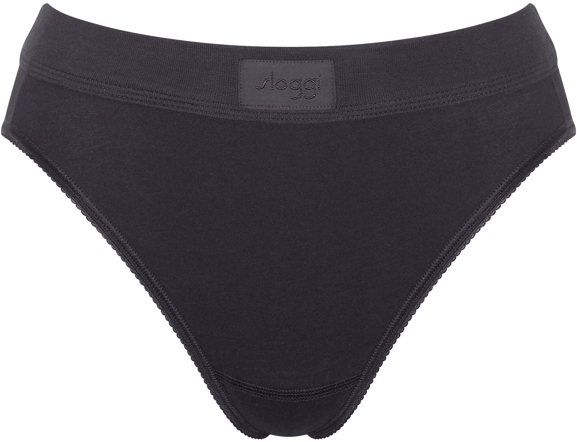 sloggi Slip tai »Double Comfort« 2er Pack,  elastisch, hoher Beinausschnitt, Baumwollmix, sportlicher Look