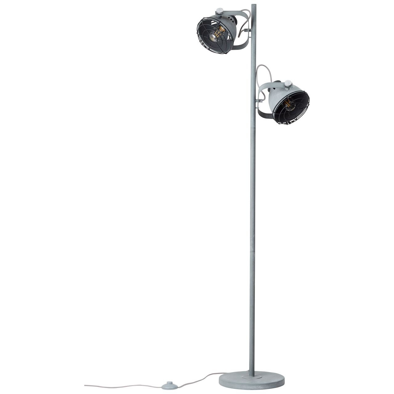 Image of Brilliant Leuchten Tischleuchte »Carmen«, E27, 1 St., Standleuchte 2flg grau Beton bei Ackermann Versand Schweiz