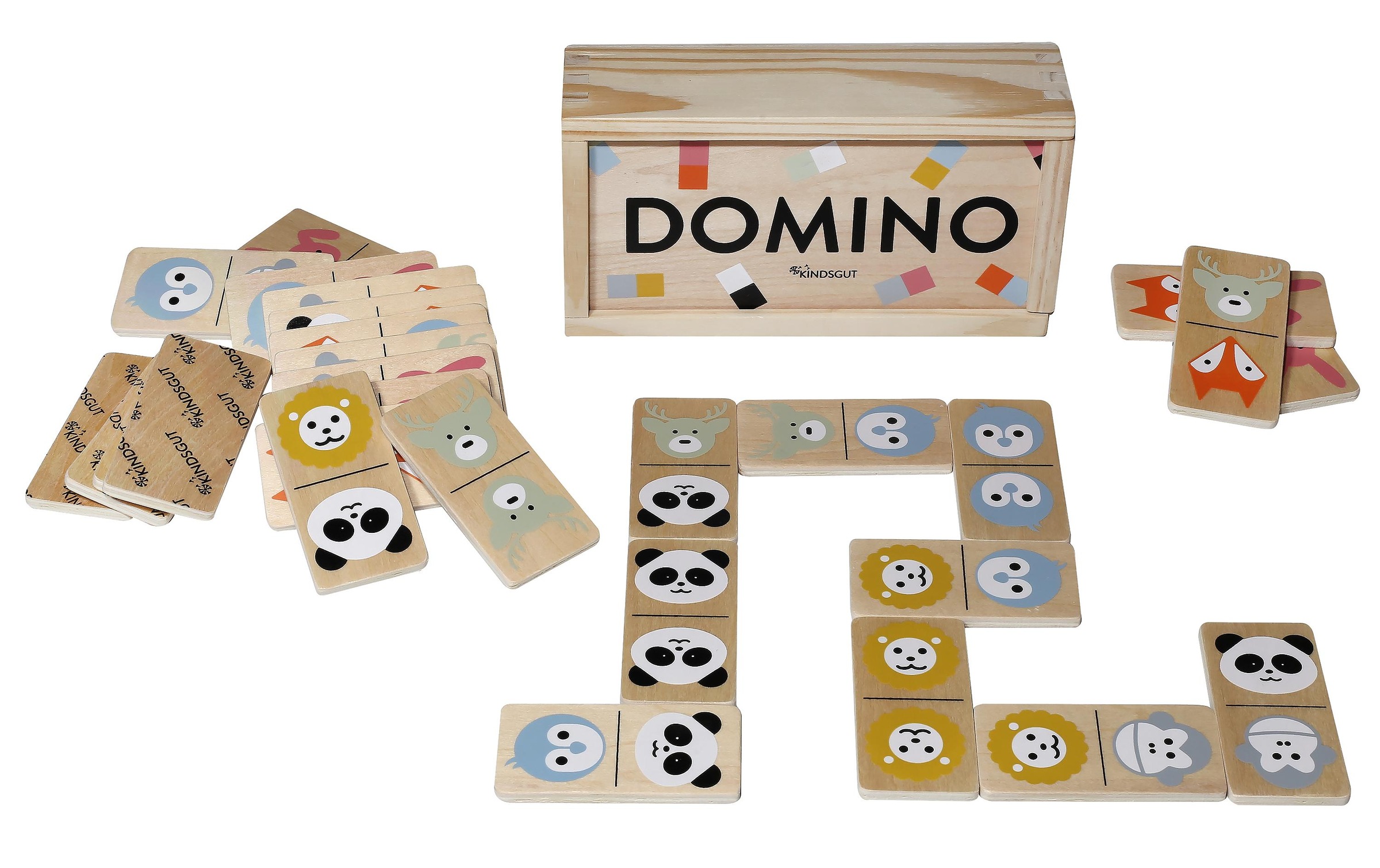 KINDSGUT Spiel »Domino Tiere«