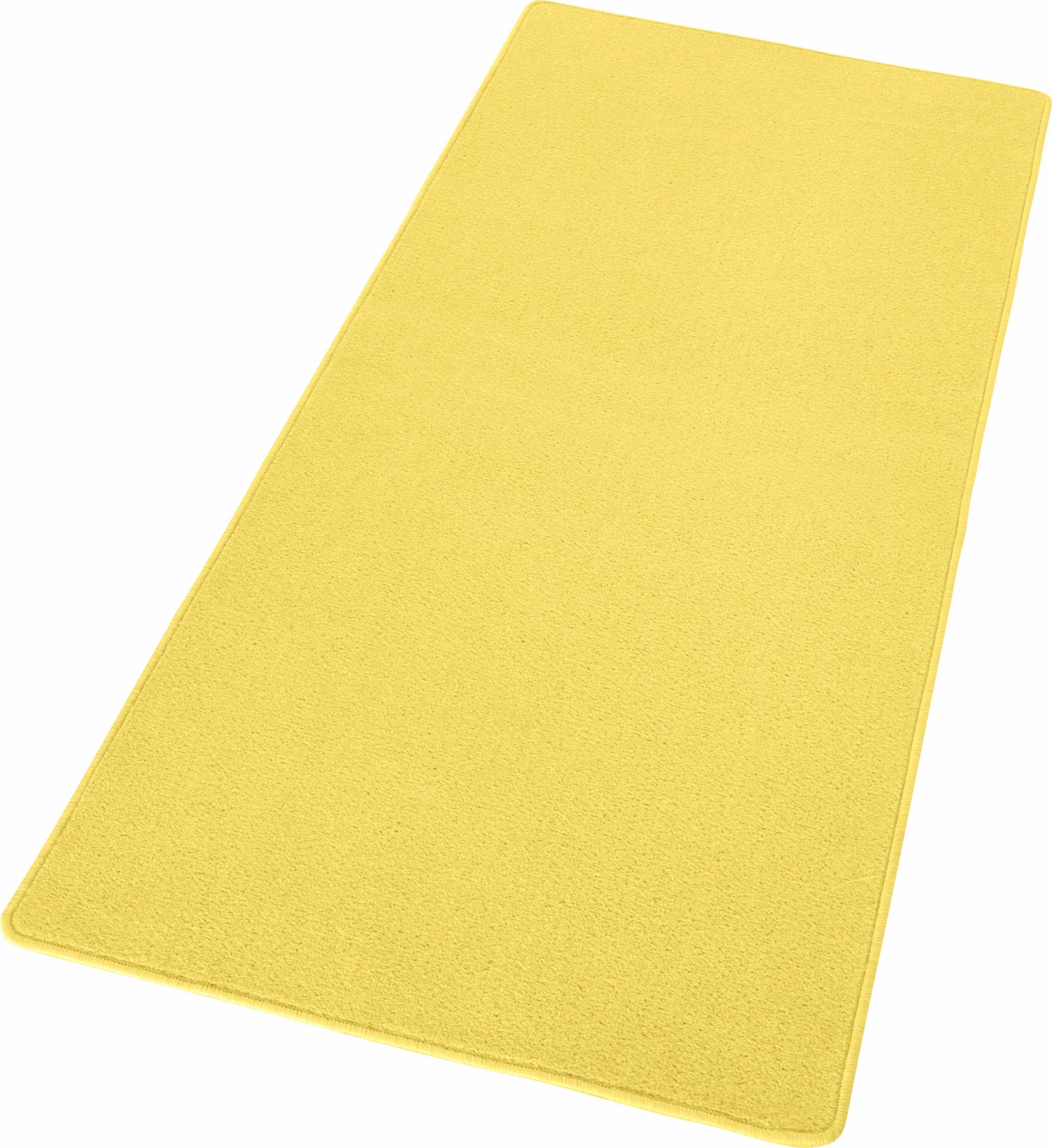 Image of HANSE Home Läufer »Fancy«, rechteckig, 7 mm Höhe, Robuster Kurzflor, Unifarben, farblich passende Kettelung, Wohnzimmer, Schlafzimmer, Arbeitszimmer, Robust, Pflegeleicht bei Ackermann Versand Schweiz