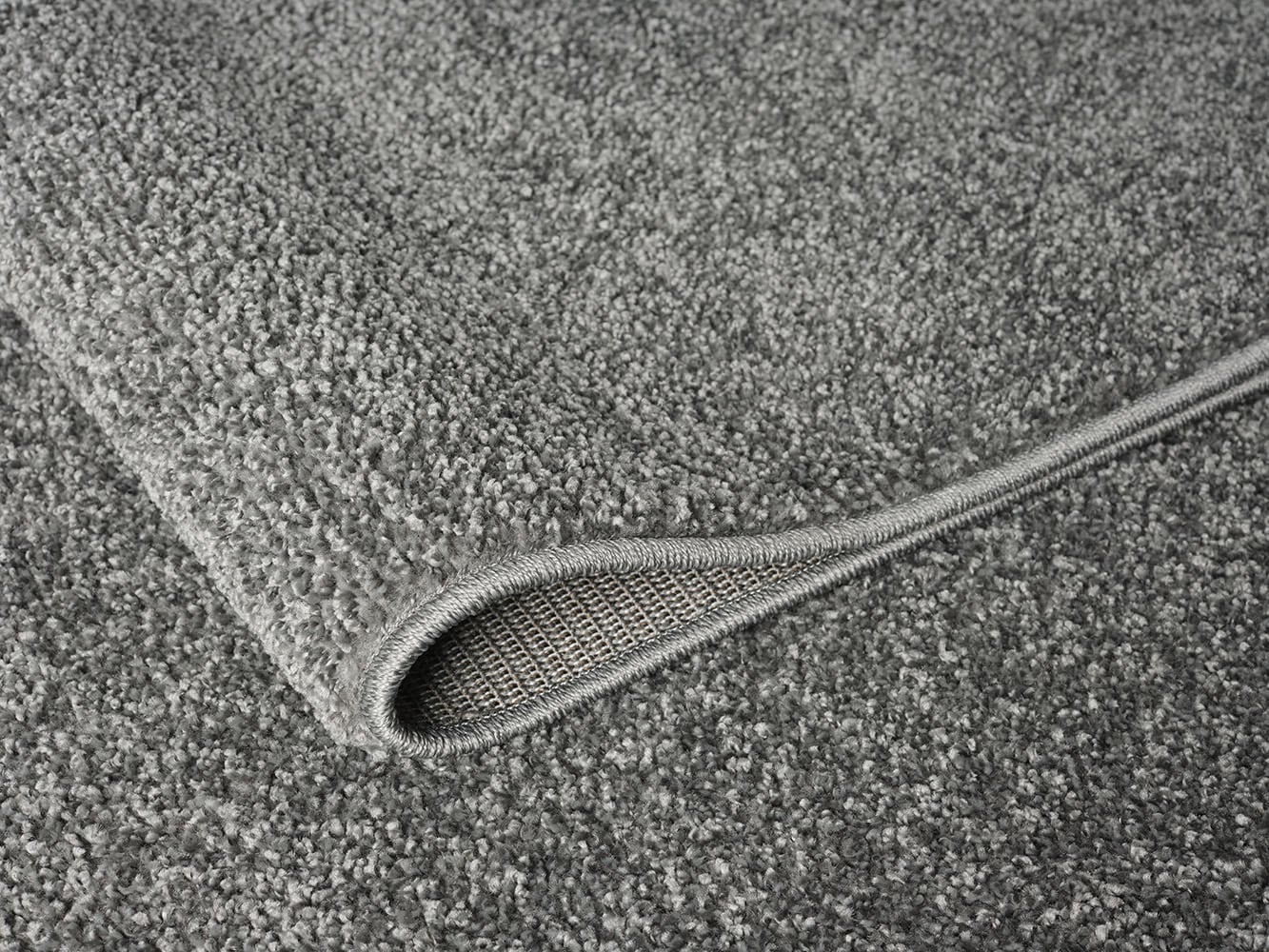 GOODproduct Teppich »Lisam« rechteckig 15 mm Höhe meliert, uni, Wohnzimmer, Schlafzimmer