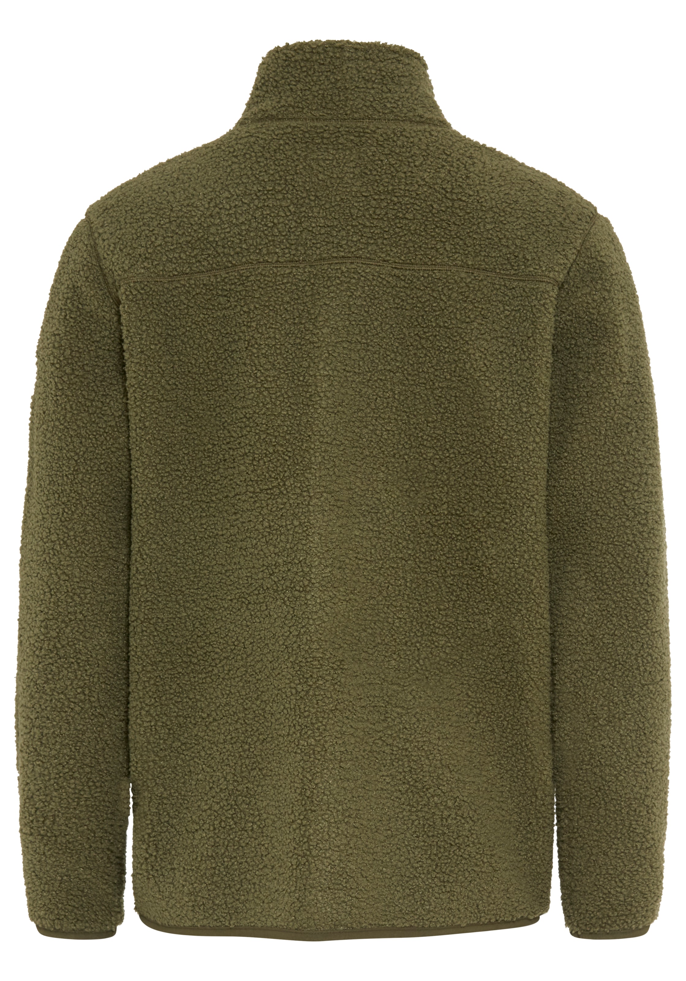 KangaROOS Fleecejacke Teddy Fleece Jacke mit  Brusttaschen für den Übergang