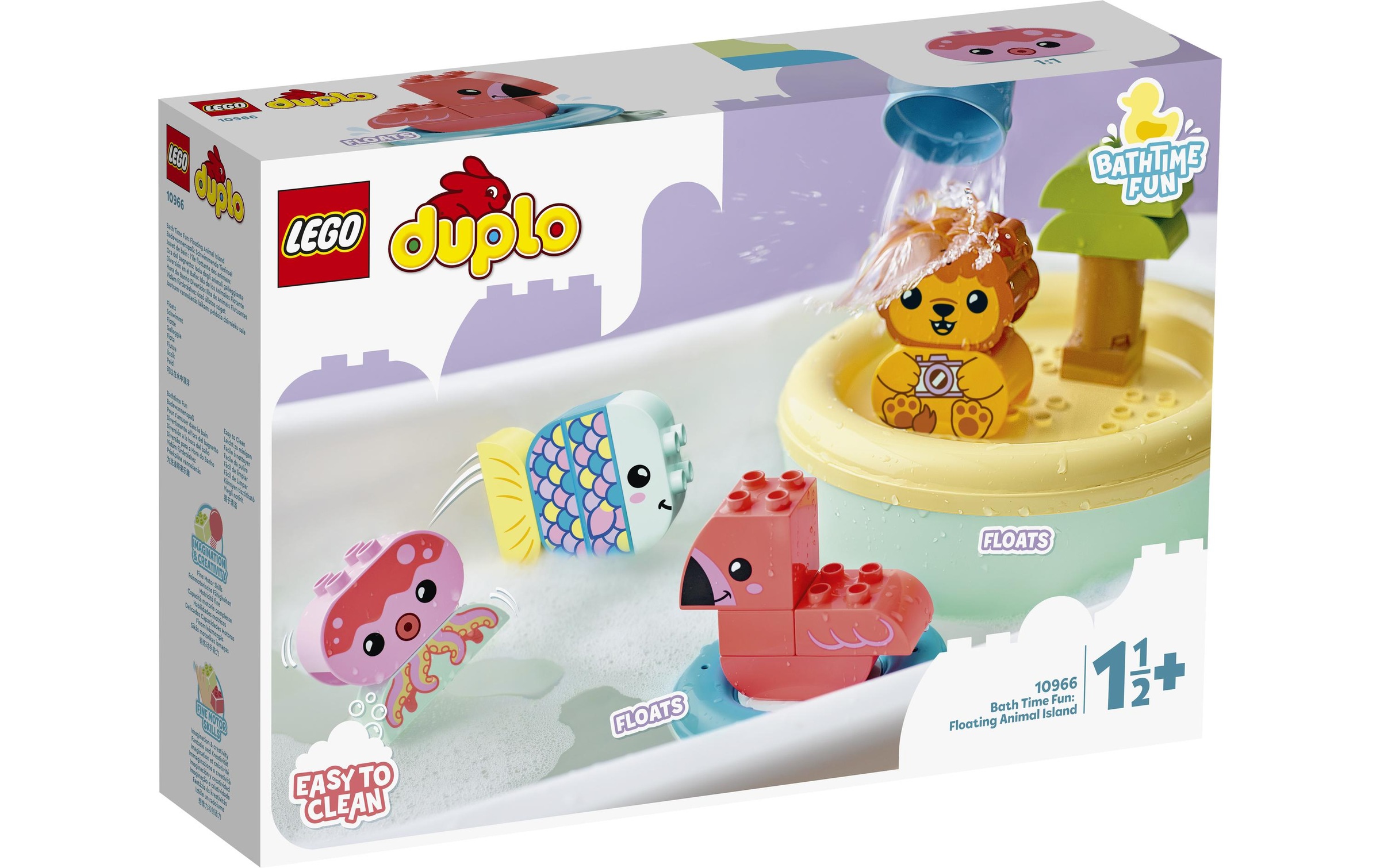 Image of LEGO® Spielbausteine »Badewannenspass: Schwimmen«, (20 St.) bei Ackermann Versand Schweiz