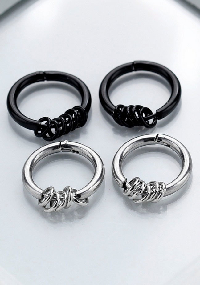 Firetti Paar Creolen »Schmuck Geschenk Classic«