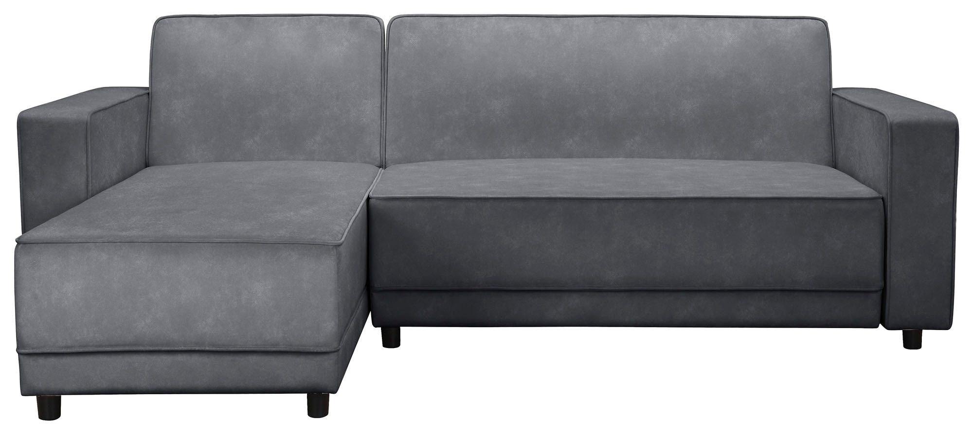 Dorel Home Ecksofa »Allie Schlafsofa 230 cm mit Relaxfunktion in der Rückenlehne« Schlaffunktion (108/194,5cm), trendiger Cord o. pflegeleichter Velours