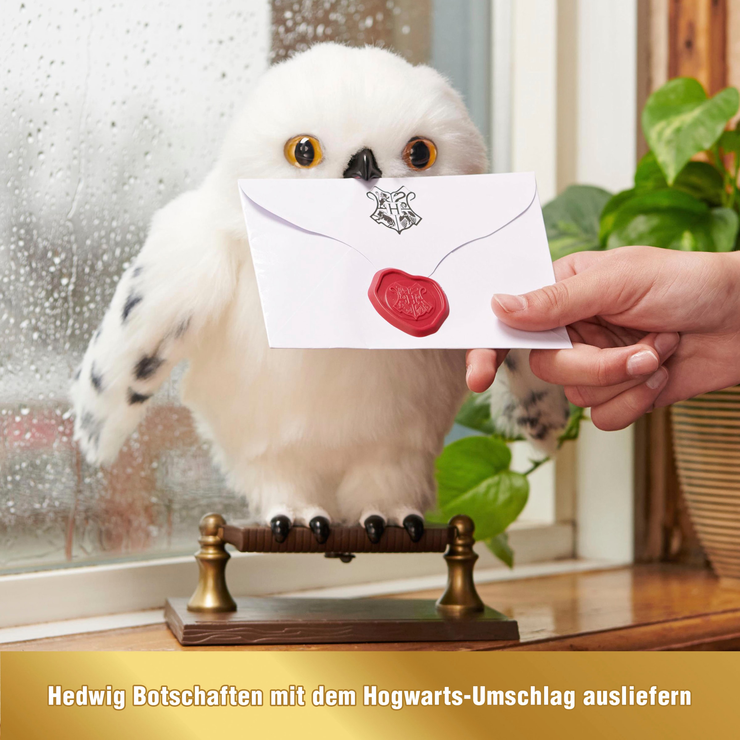 Spin Master Plüschfigur »Wizarding World - Hedwig - Interaktive Eule« mit Geräuschen und Bewegungen