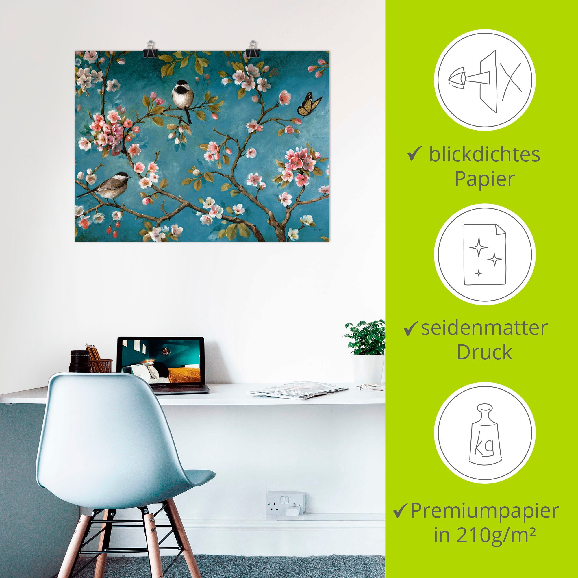 Artland Poster »Blüte I« 1 cuis tlg. ohne Rahmen