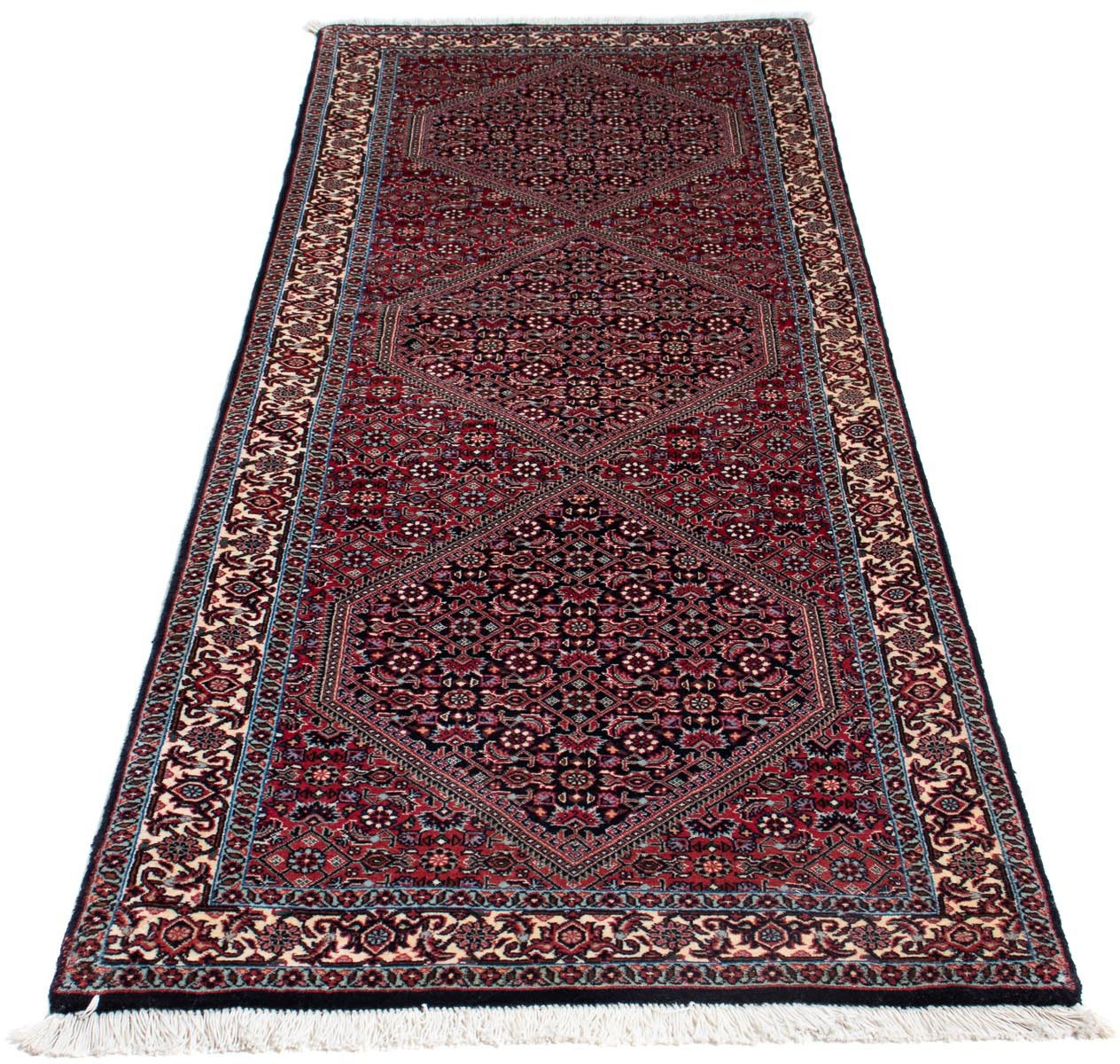 Image of morgenland Seidenteppich »Bidjar Blumenmuster 205 x 74 cm«, rechteckig, 1,5 mm Höhe, Unikat mit Zertifikat bei Ackermann Versand Schweiz