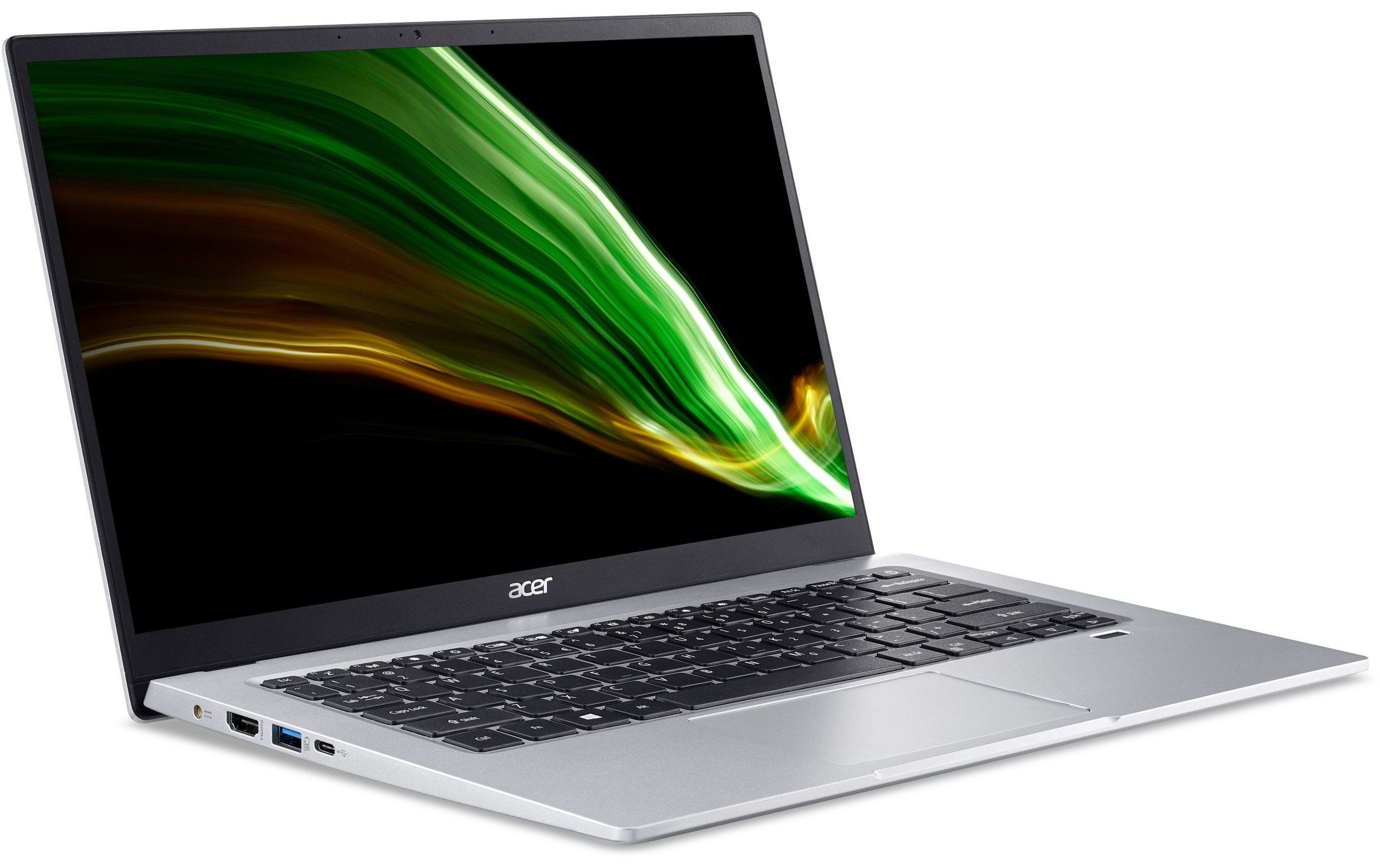 Acer Notebook »Acer Swift 1 SF114-34-C4NK, N5100,W11S«, 35,42 cm, / 14 Zoll, Intel, Celeron, UHD Graphics, 128 GB SSD