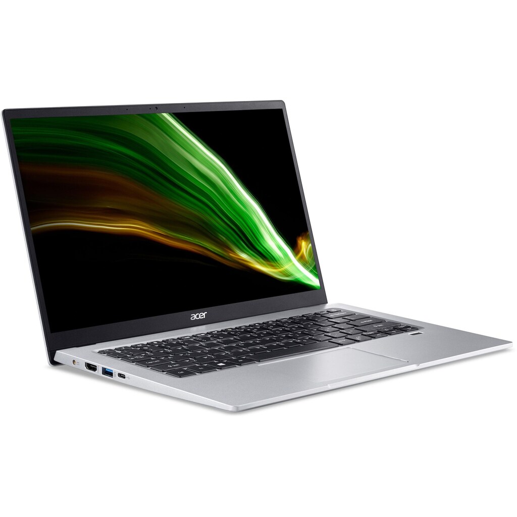 Acer Notebook »Acer Swift 1 SF114-34-C4NK, N5100,W11S«, 35,42 cm, / 14 Zoll, Intel, Celeron, UHD Graphics, 128 GB SSD