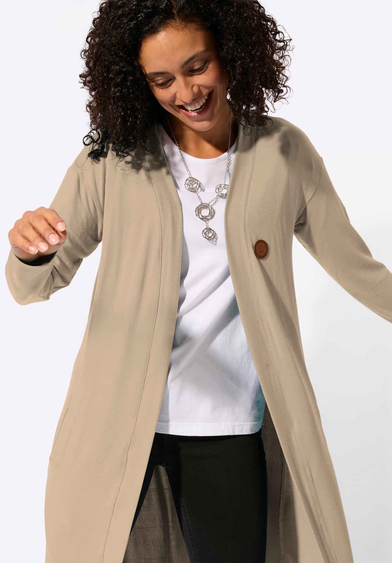Casual Looks Veste chemise »Shirtjacke« 1 pièces