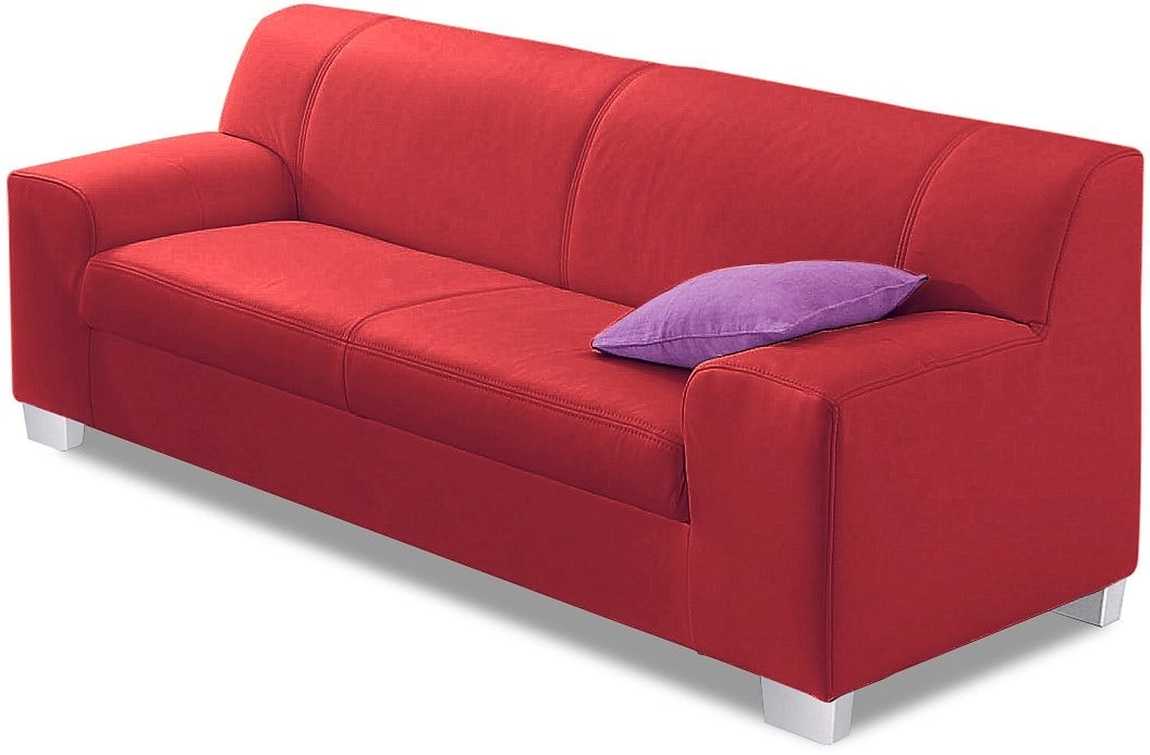 DOMO collection 3-Sitzer »Amando zeitlos und modern, komfortabel,«, in vielen Bezugsvarianten, auch in Leder