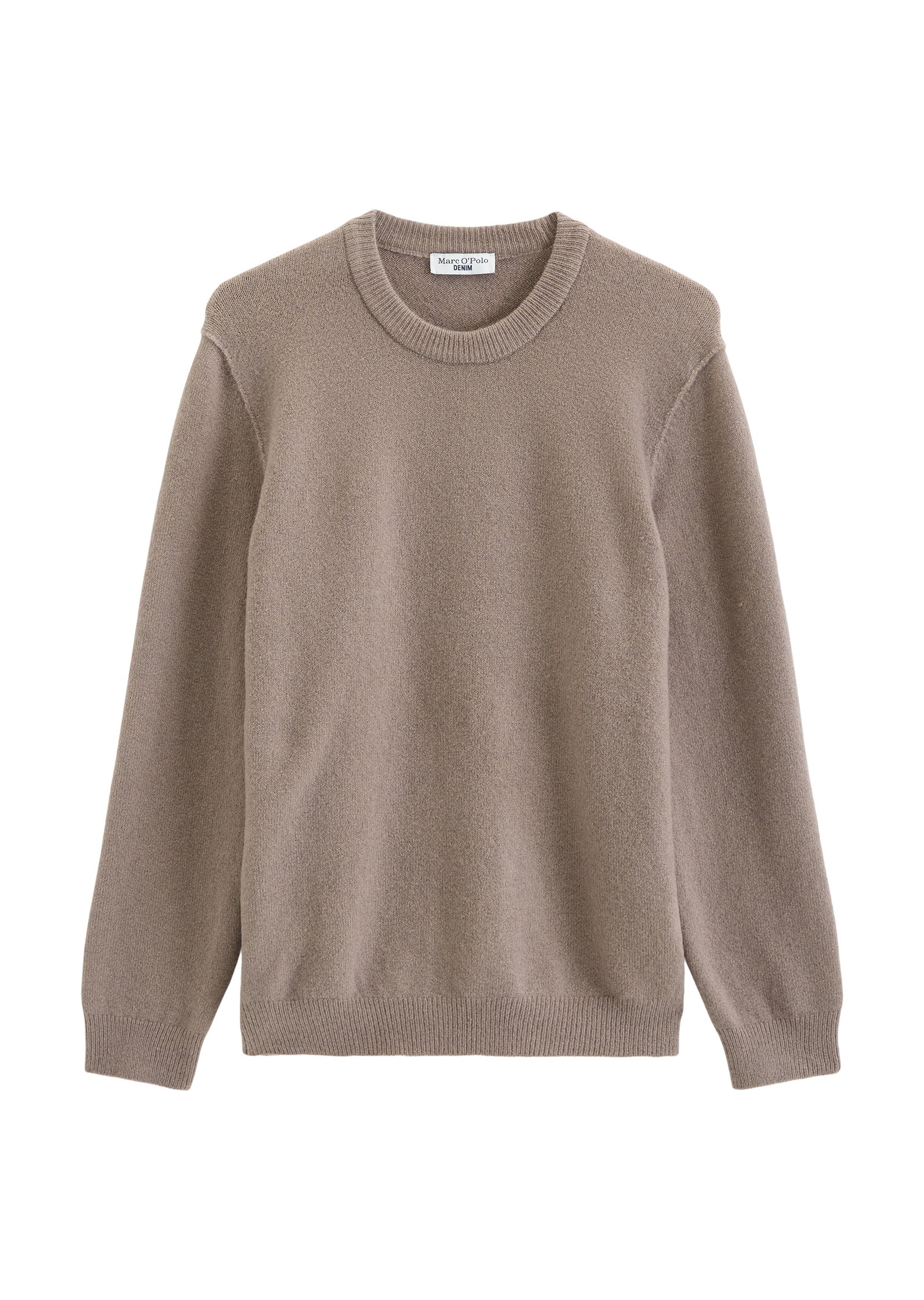 Marc O'Polo DENIM Pull à col rond coupe régulière en mélange de laine vierge douce