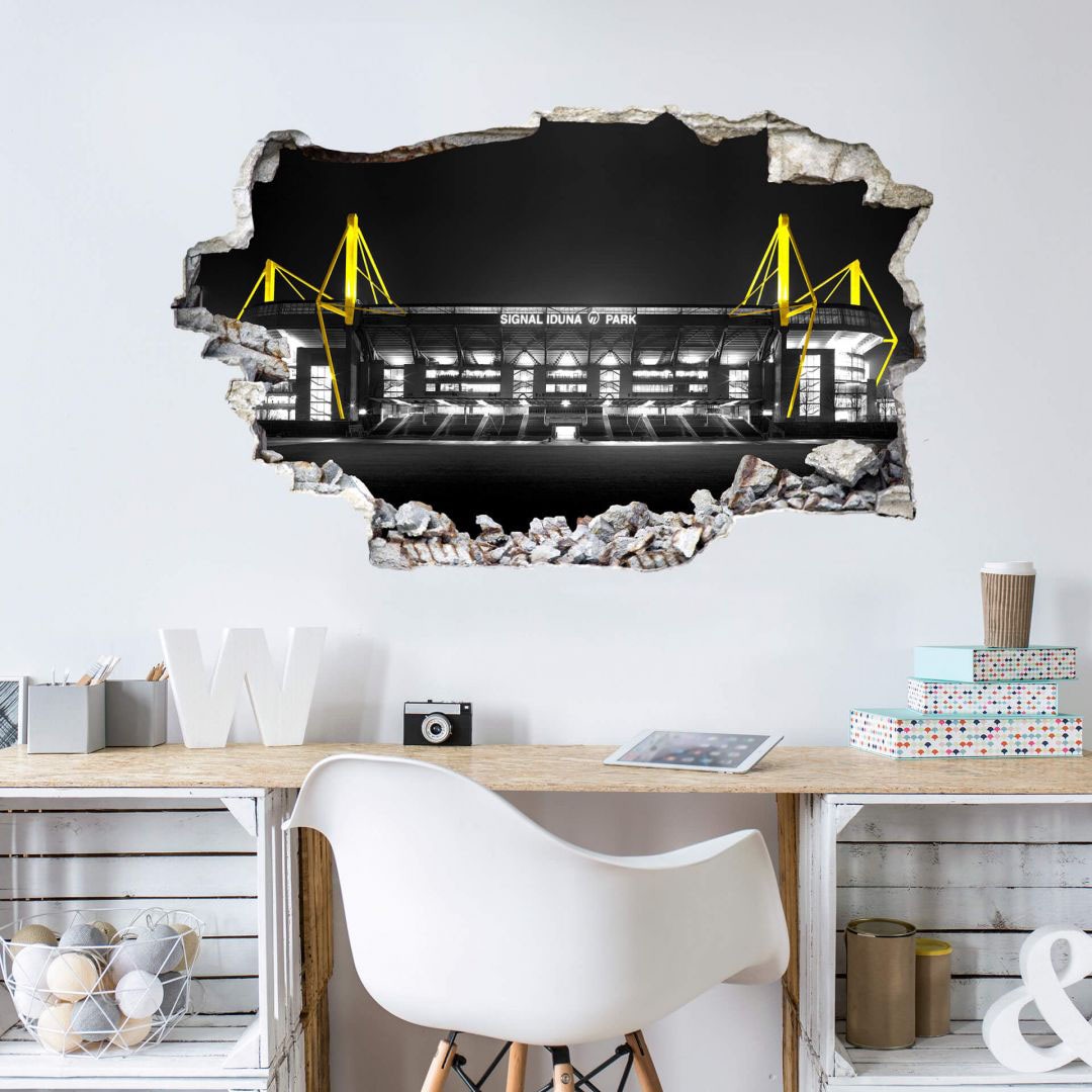 Wall-Art Wandtattoo »BVB Signal Iduna Park bei Nacht«, (1 St.) kaufen |  Ackermann.ch