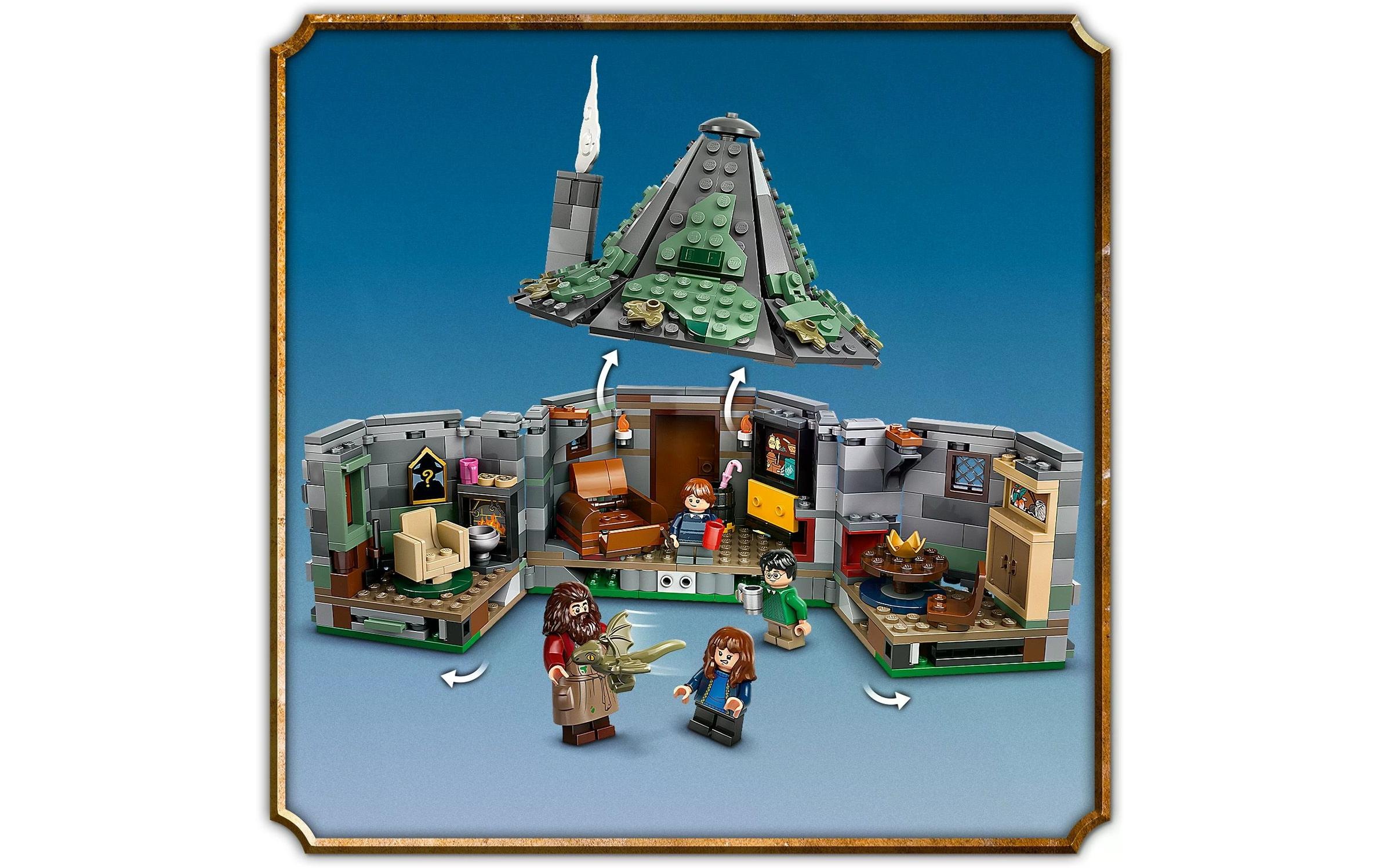 LEGO® Spielbausteine »Harry Potter Hagrids Hütte: Ein unerwarteter Besuch 76428«