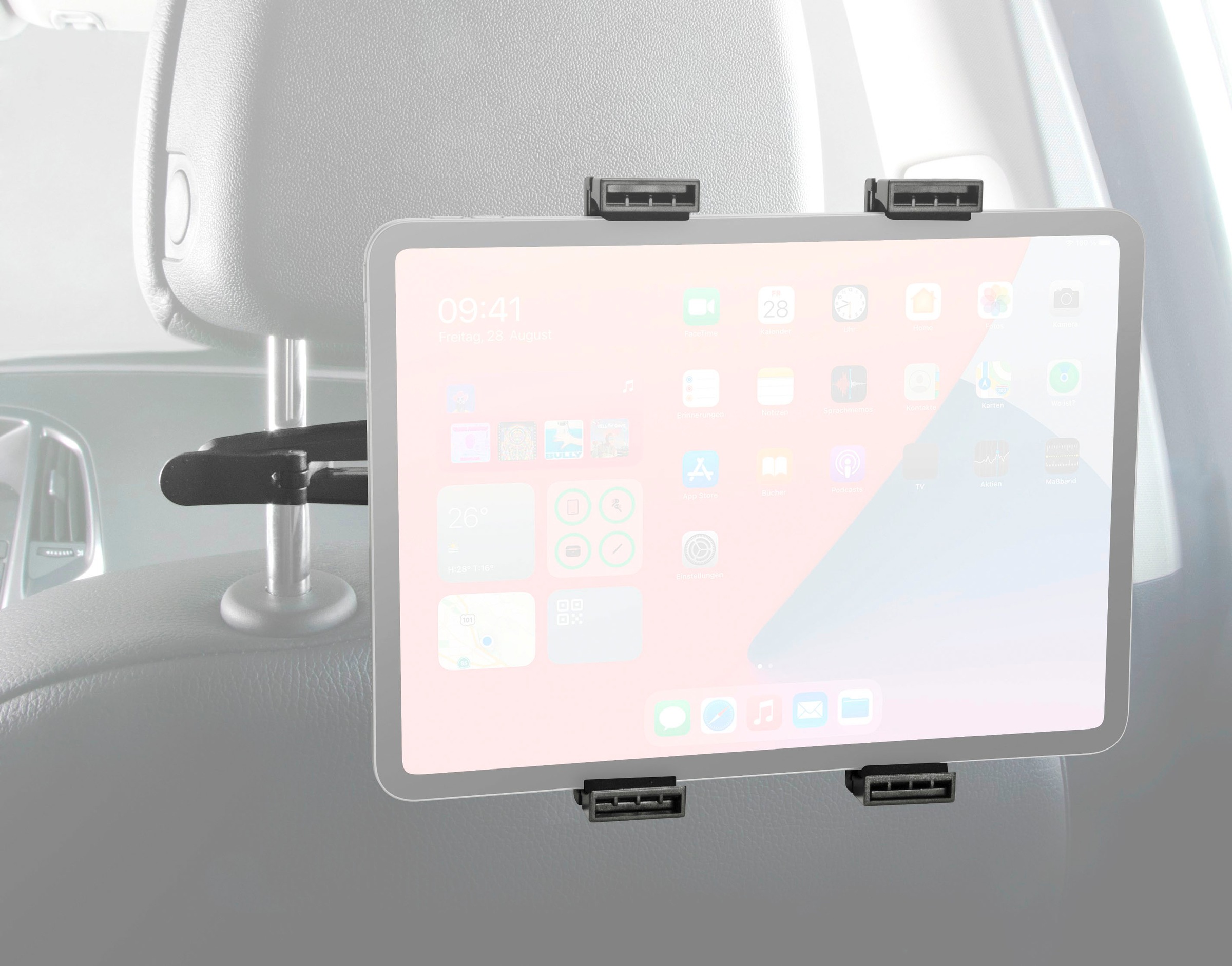 Speedlink Tablet-Halterung »PORTUS Headrest Mount«, bis 27,9 cm Zoll