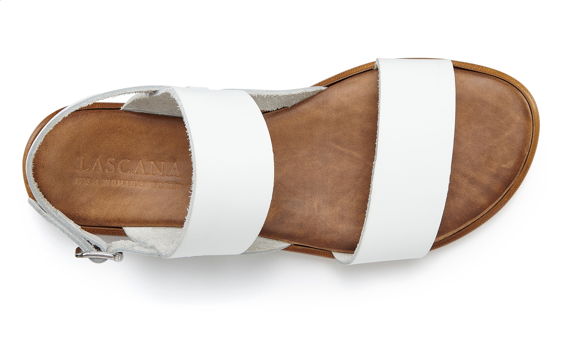 LASCANA Sandale »Sommerschuh, Riemchensandale, offener Schuh«  en cuir
