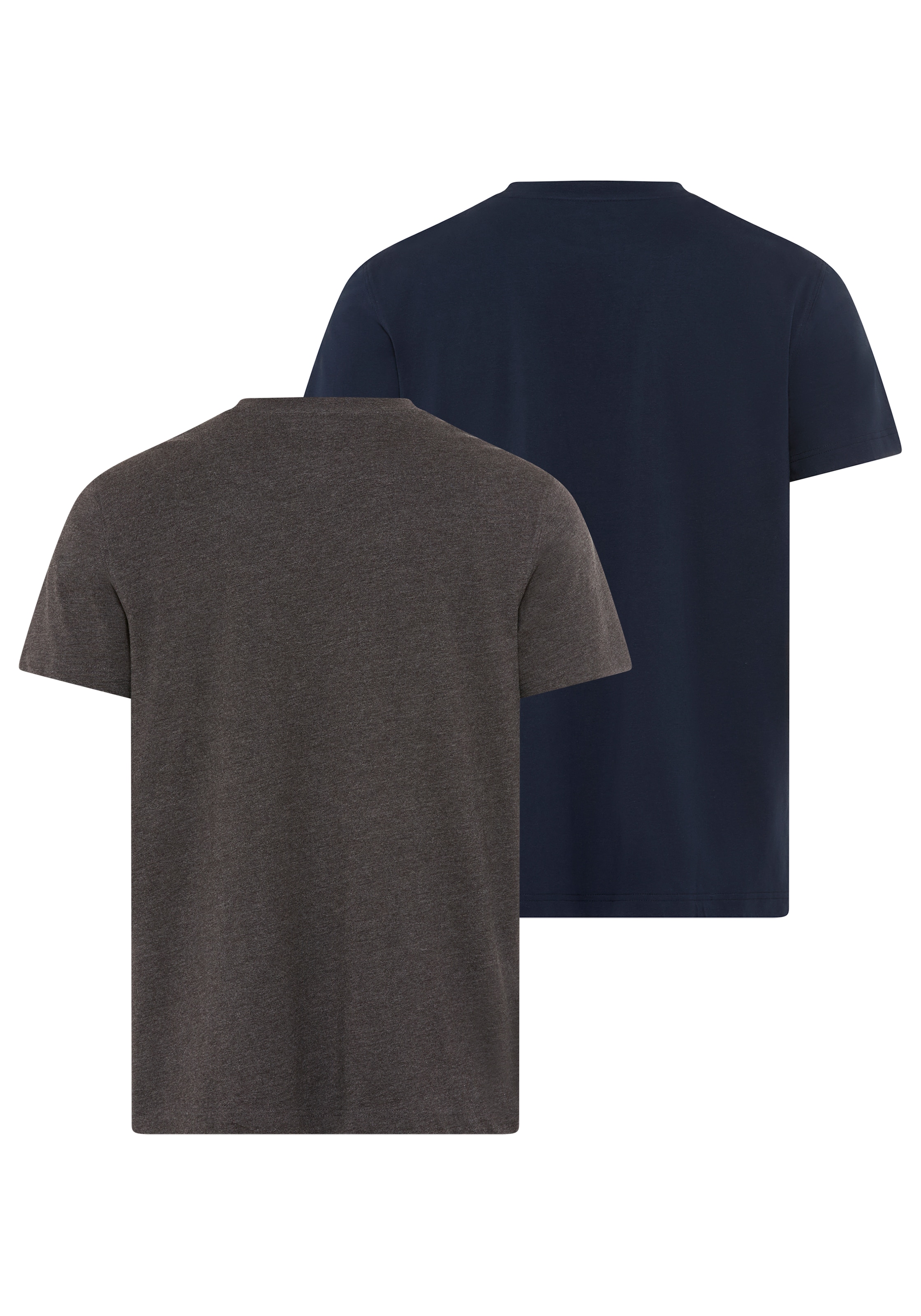 Man's World Shirt à col rond »Neue Kollektion!« coupe régulière, manches courtes, poche poitrine, uni