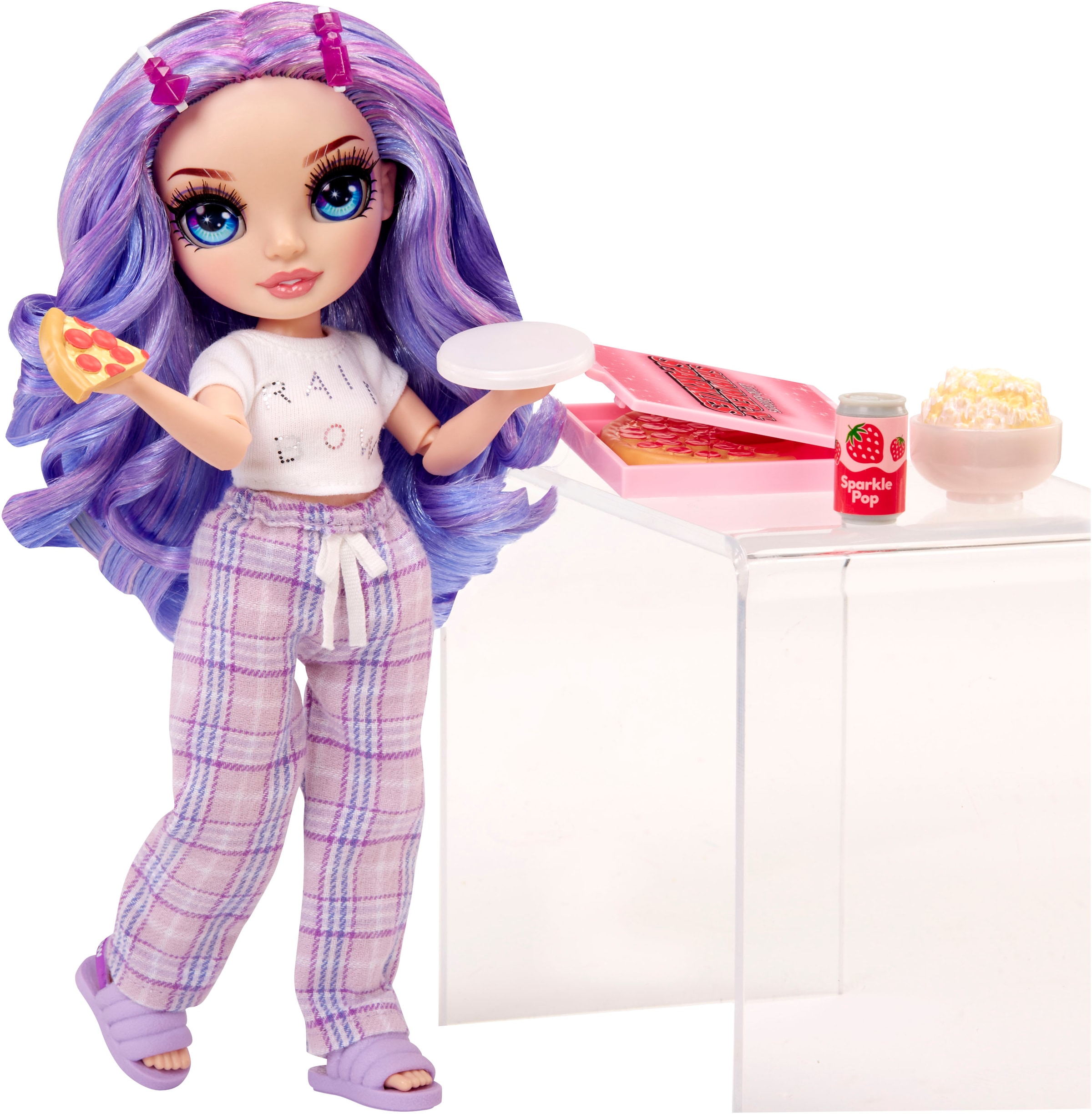 RAINBOW HIGH Poupée à habiller »Junior High PJ Party Fashion Doll Violet (Purple)«